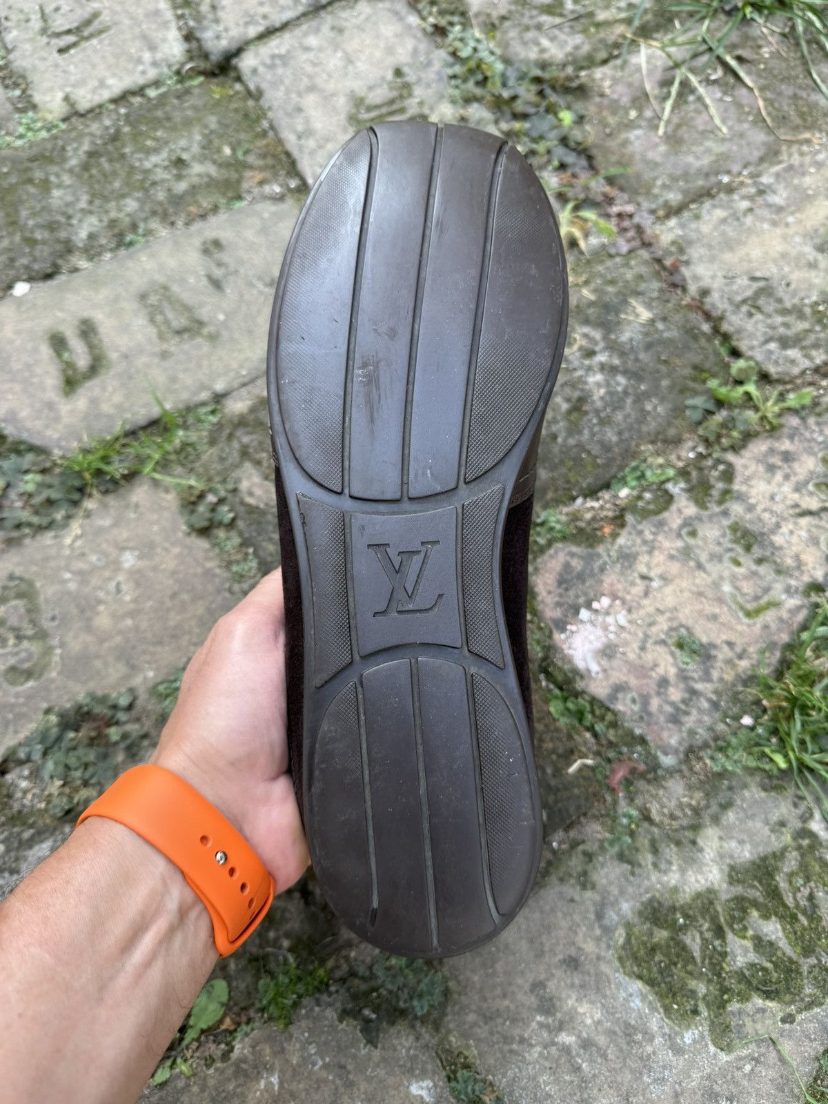 Louis Vuitton 🔥Louis Vuitton🔥(GO-0046)Damier Sneakers Canvas Leather/Suede Size US 9.5 / EU 42-43 - 16 Thumbnail