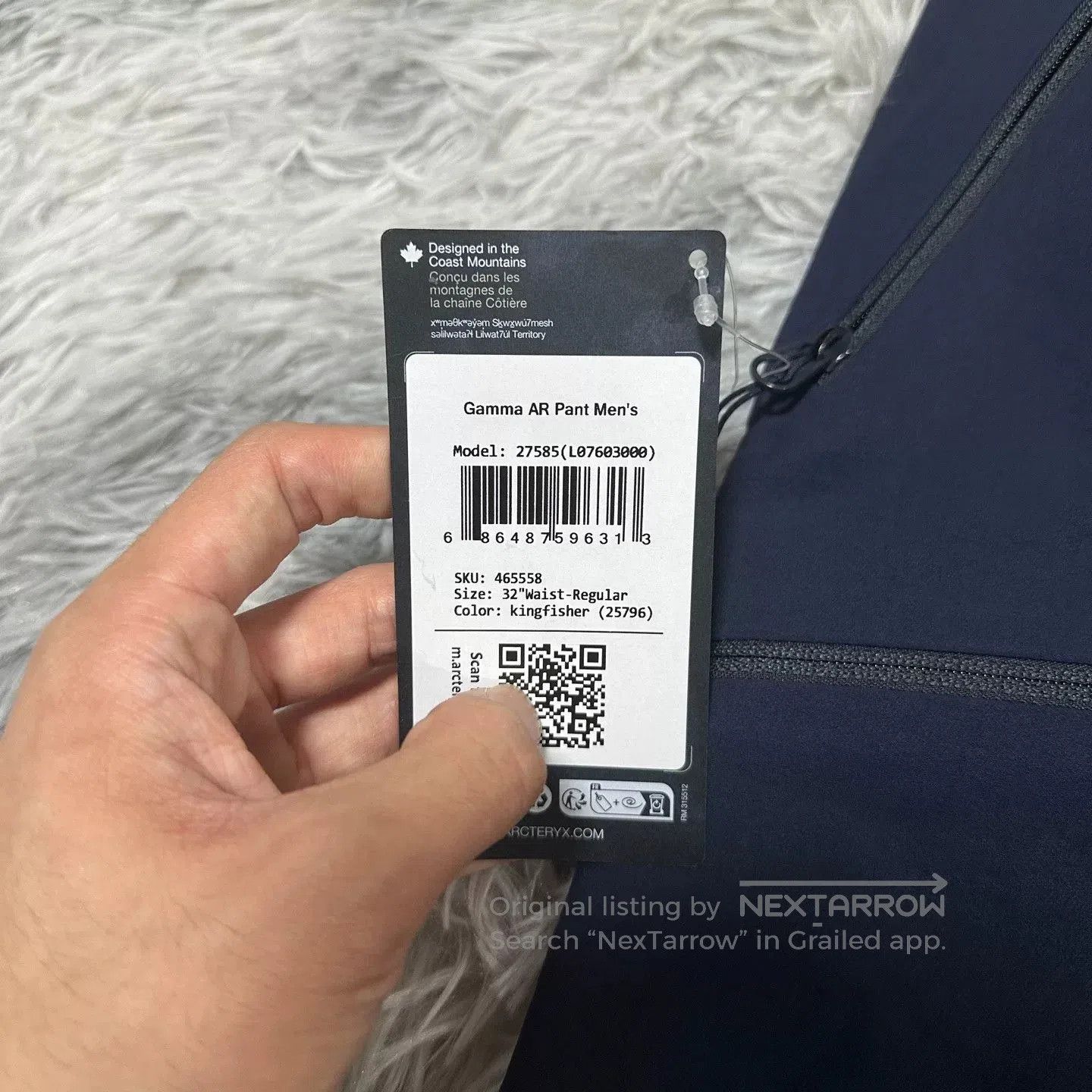 Arc'teryx Arcteryx Gamma Ar Pant Softshell Pants. Size US 32 / EU 48 - 3 Thumbnail
