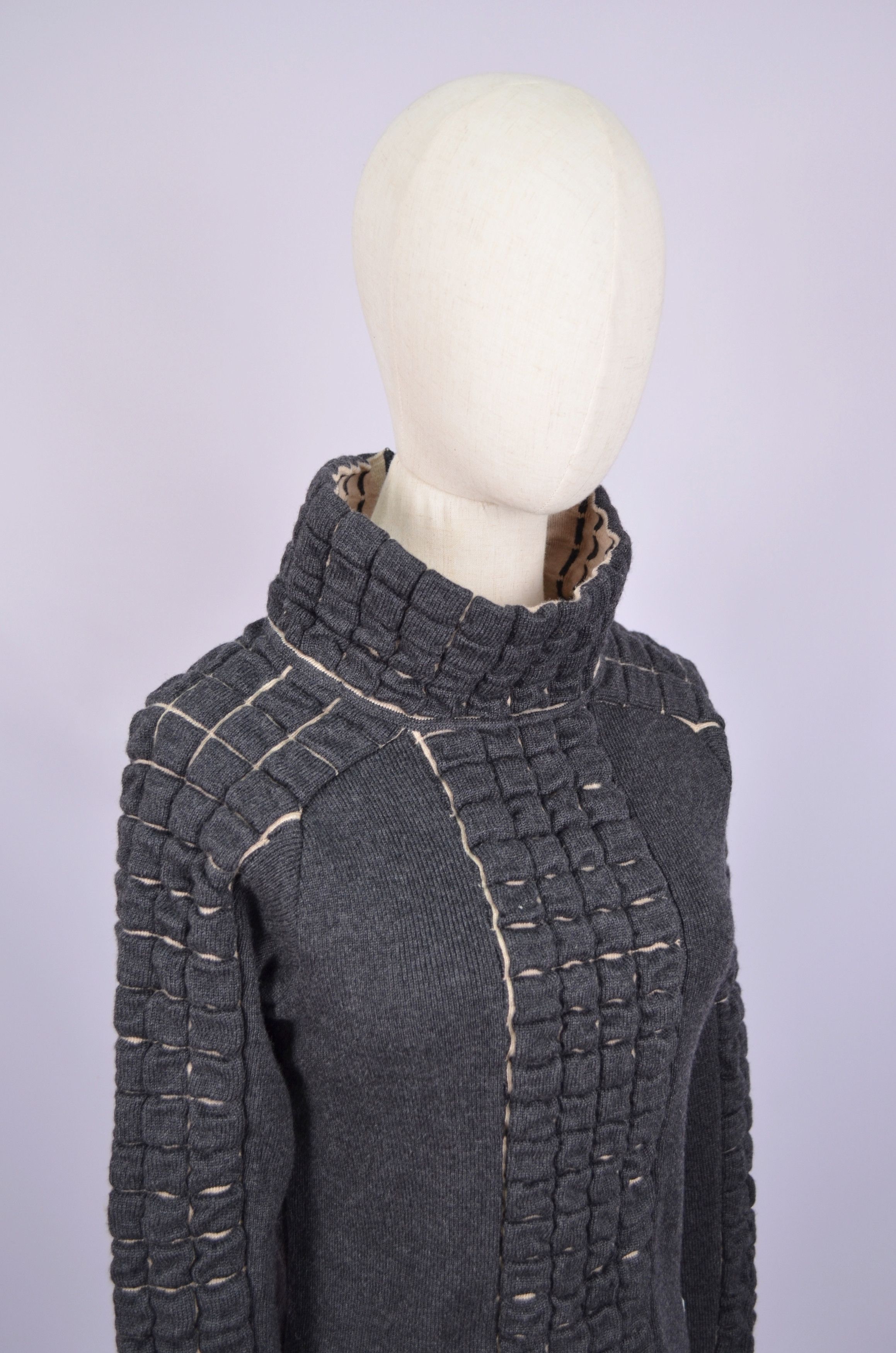 Chanel Chanel Womens Wool Sweater Knit Size FR40 M Medium LOGO CC Size M / US 6-8 / IT 42-44 - 17 Thumbnail