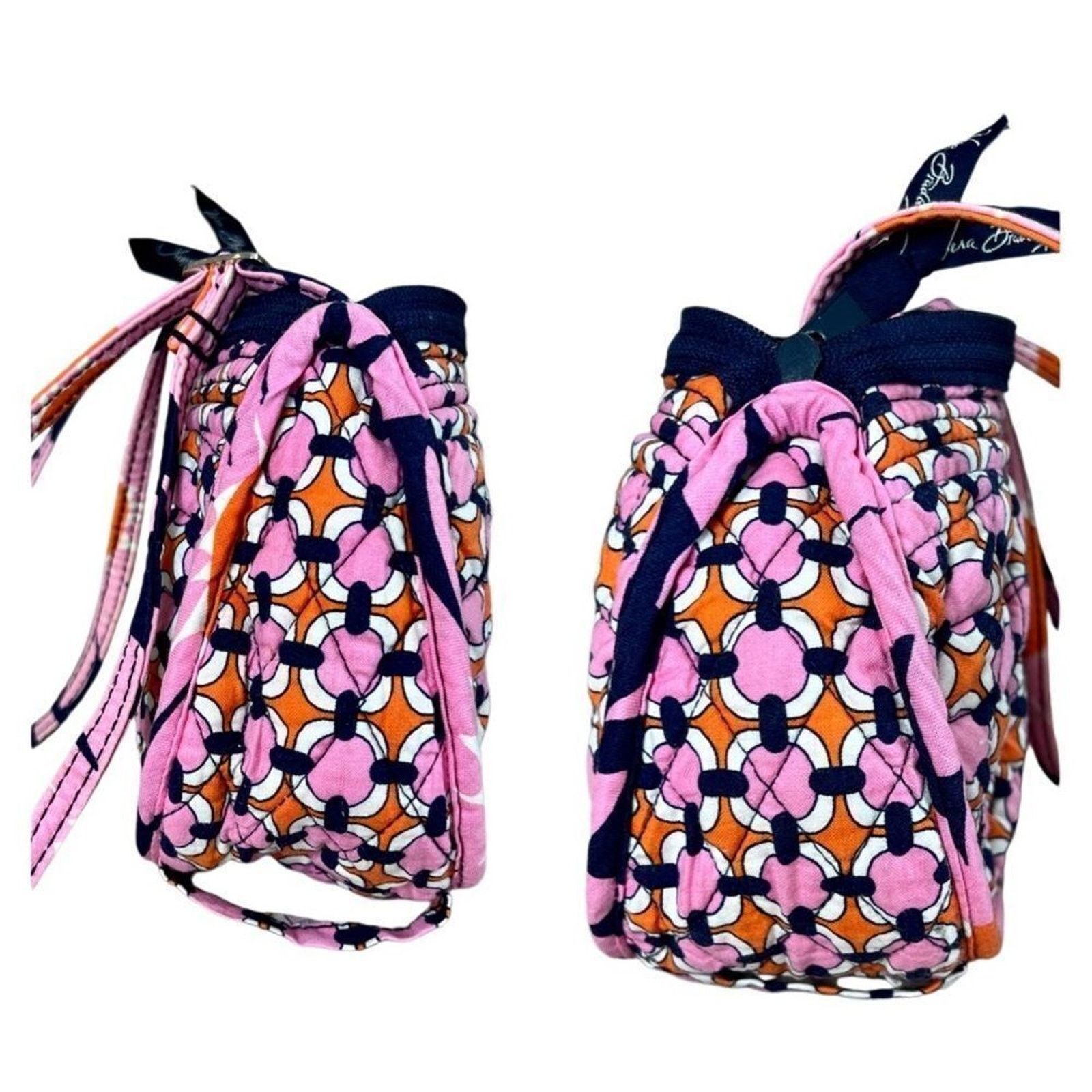 Vera Bradley Vera Bradley Quilted "Loves Me" Mini Crossbody Handbag Pink Size ONE SIZE - 5 Thumbnail