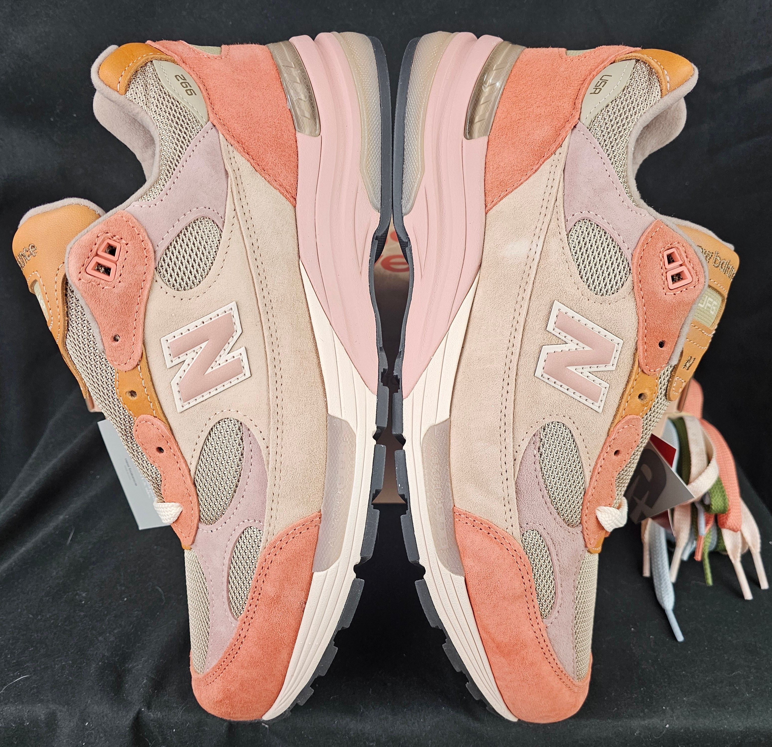 Joe Freshgoods SIGNED BOX Joe Freshgoods x New Balance 992 MiUSA Aged Well Size US 13 / EU 46 - 6 Thumbnail