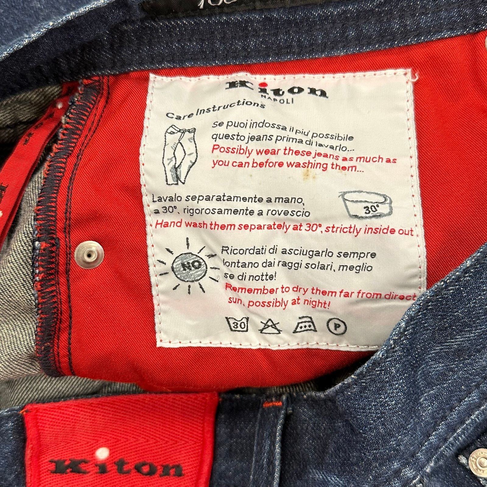 Kiton Kiton Jeans 32x30 B15 Size US 32 / EU 48 - 5 Thumbnail
