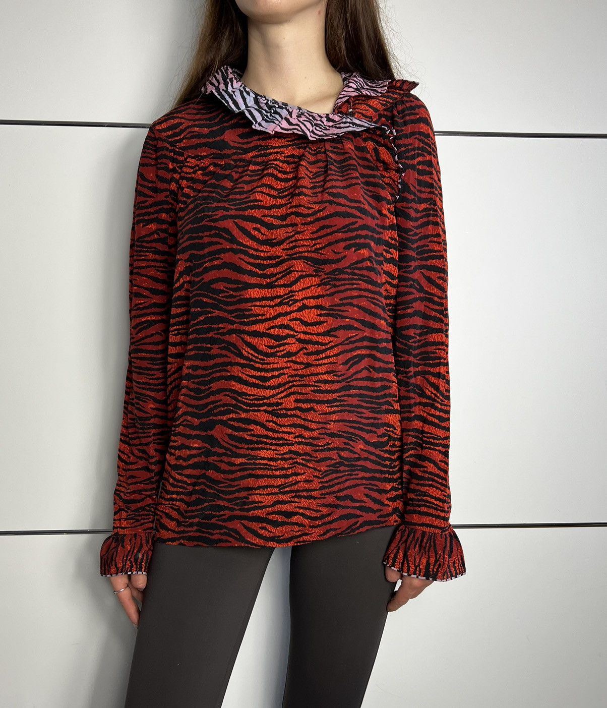 Kenzo Shirt / Blouse Kenzo Women Tiger Vintage Size M / US 6-8 / IT 42-44 - 1 Thumbnail