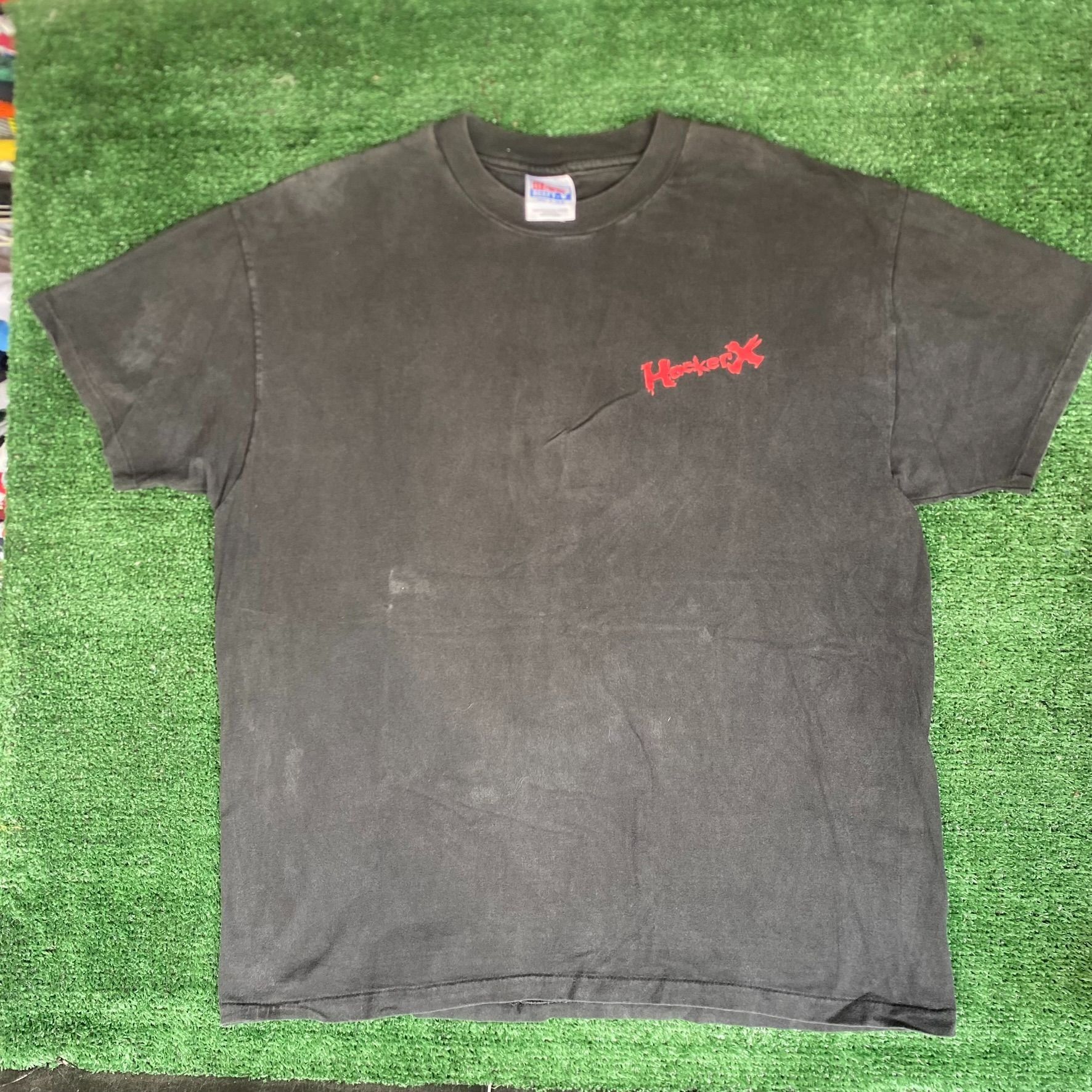 Hanes Vintage 90s Hacker Convention Shirt Cyber Security Tee Size US XL / EU 56 / 4 - 1 Thumbnail