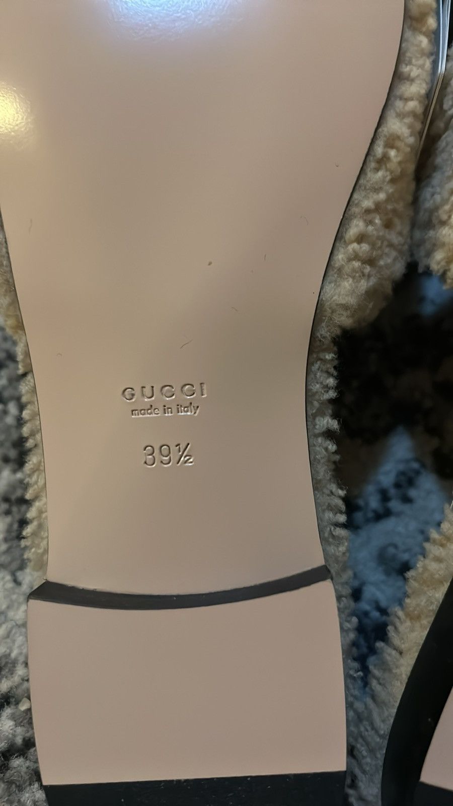 Gucci Gucci Interlocking G Fur Sandal Size US 9.5 / IT 39.5 - 6 Thumbnail