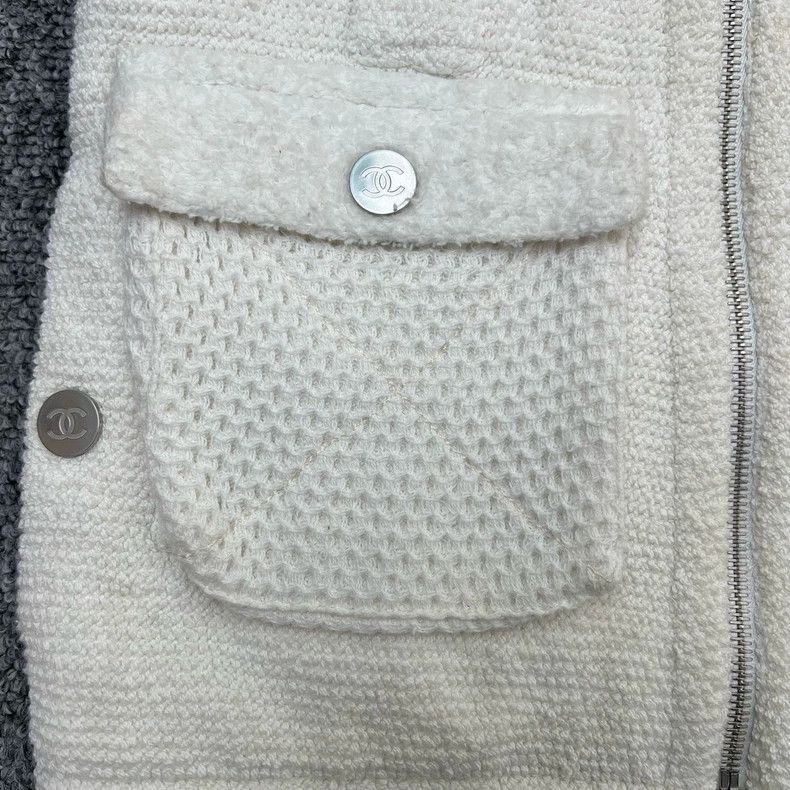 Chanel Chanel White Lambswool Vest 34 Size -2505 Size XS / US 0-2 / IT 36-38 - 5 Thumbnail