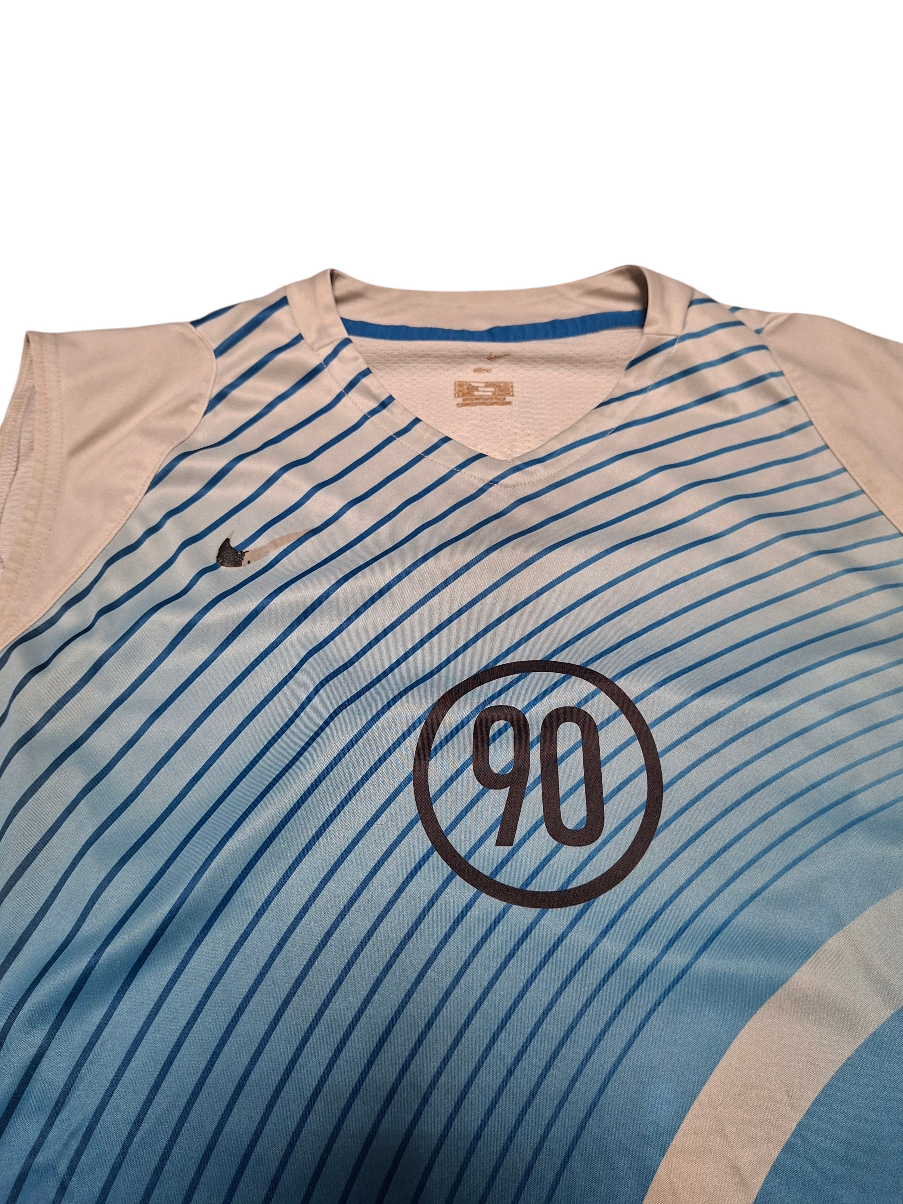 Nike NIKE TOTAL 90 VINTAGE 2006 SLEVELESS SOCCER JERSEY TEE Size US L / EU 52-54 / 3 - 2 Thumbnail