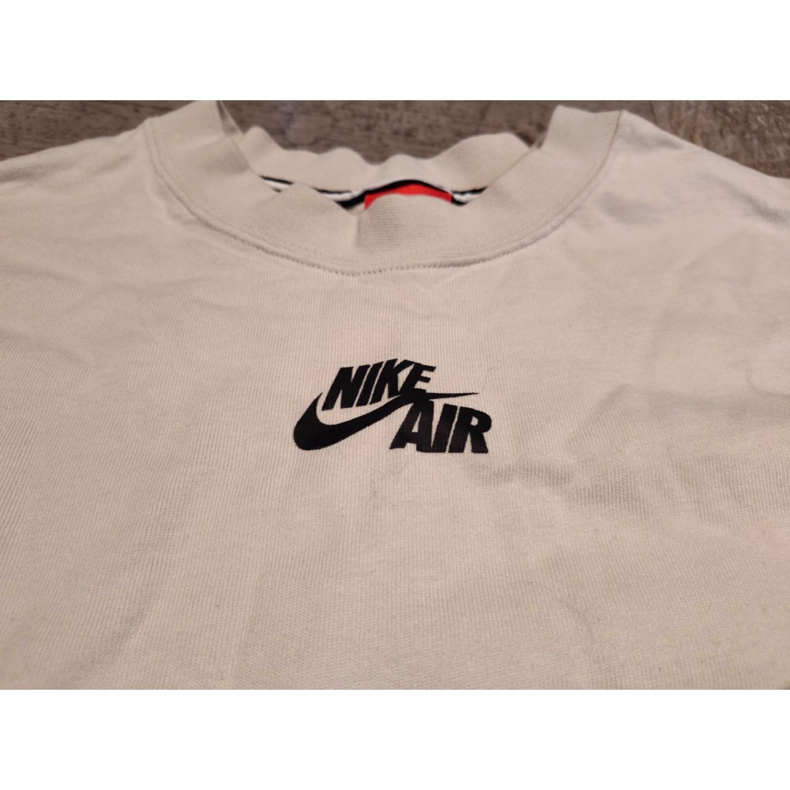 Nike Nike Air Men's Athletic Short Sleeve Shirt Size XL Crew Neck Multicolor Nike Swoosh Running Outdoor All Seasons Size US XL / EU 56 / 4 - 4 Thumbnail