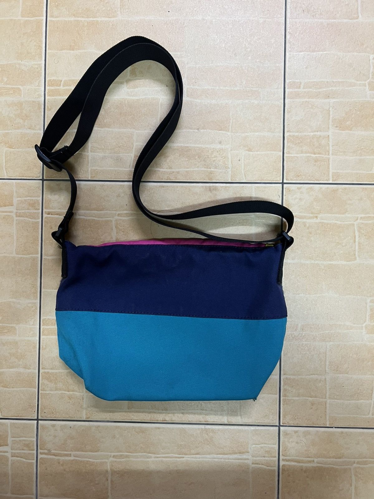 Japanese Brand MEI Japan Multicolor Violet Label Sling Bag Size ONE SIZE - 12 Thumbnail