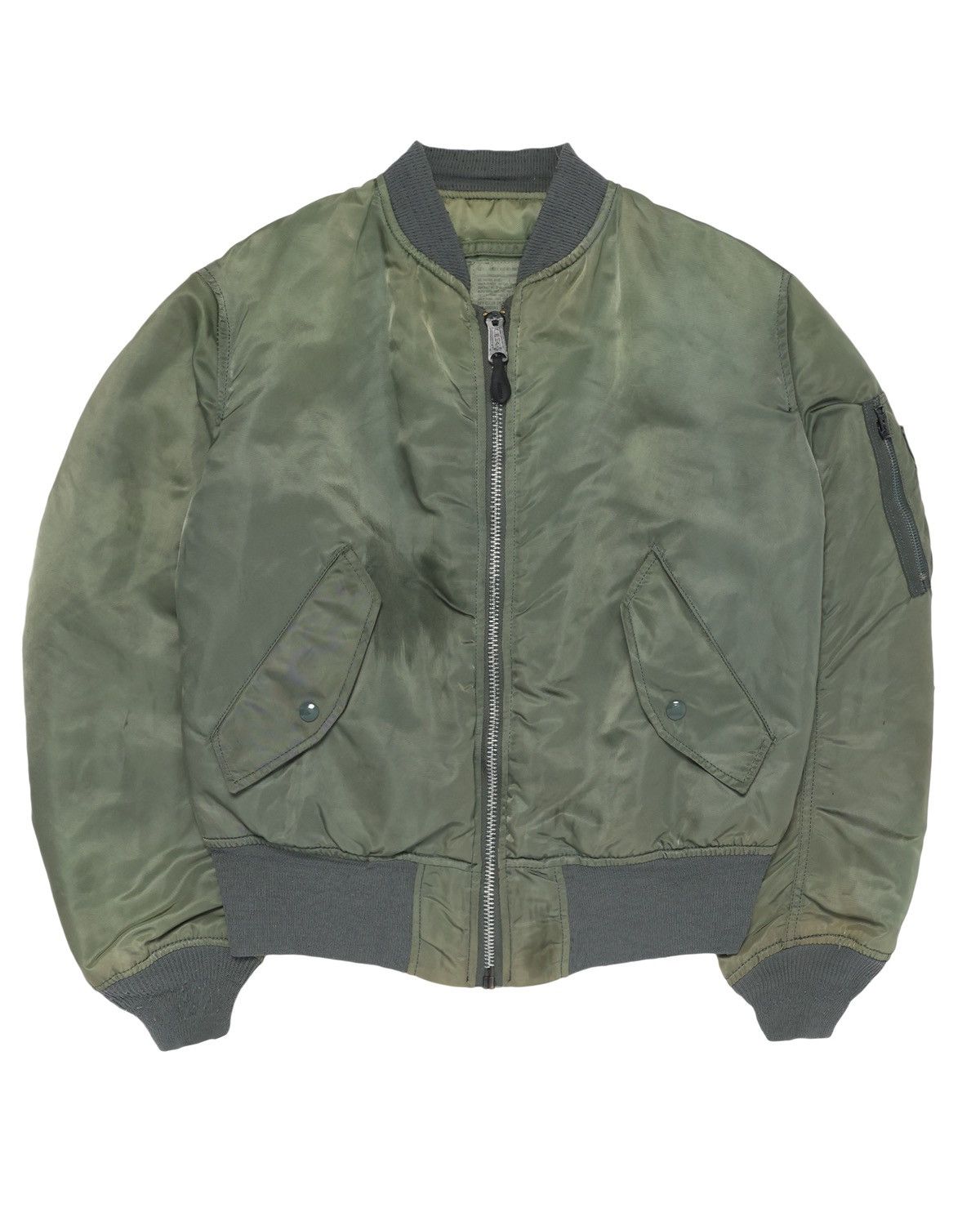 Vintage Alpha Industries MA-1 Flight Jacket USAF Size US S / EU 44-46 / 1 - 1 Thumbnail