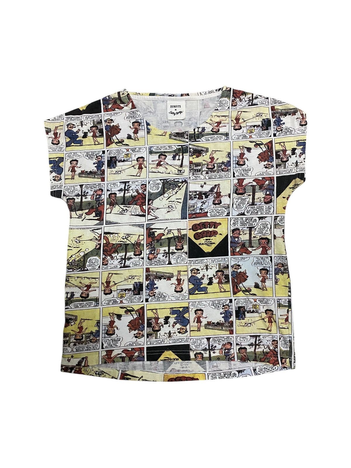 Anime × Disney × Vintage Vintage Betty boops X denifits Fullprint Tee Size L / US 10 / IT 46 - 1 Thumbnail