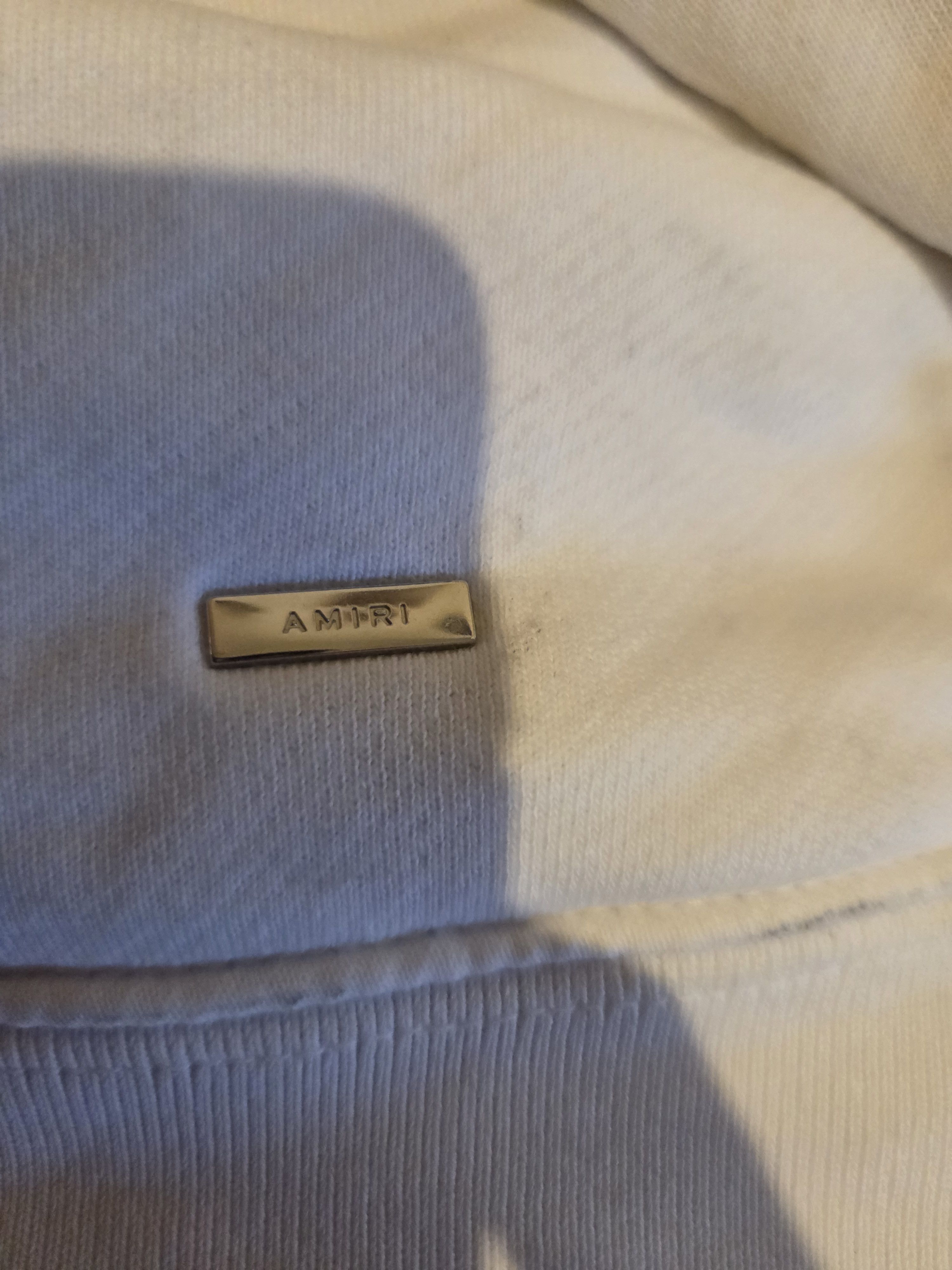 Amiri Amiri core logo withe hoodie L size Size US L / EU 52-54 / 3 - 3 Thumbnail
