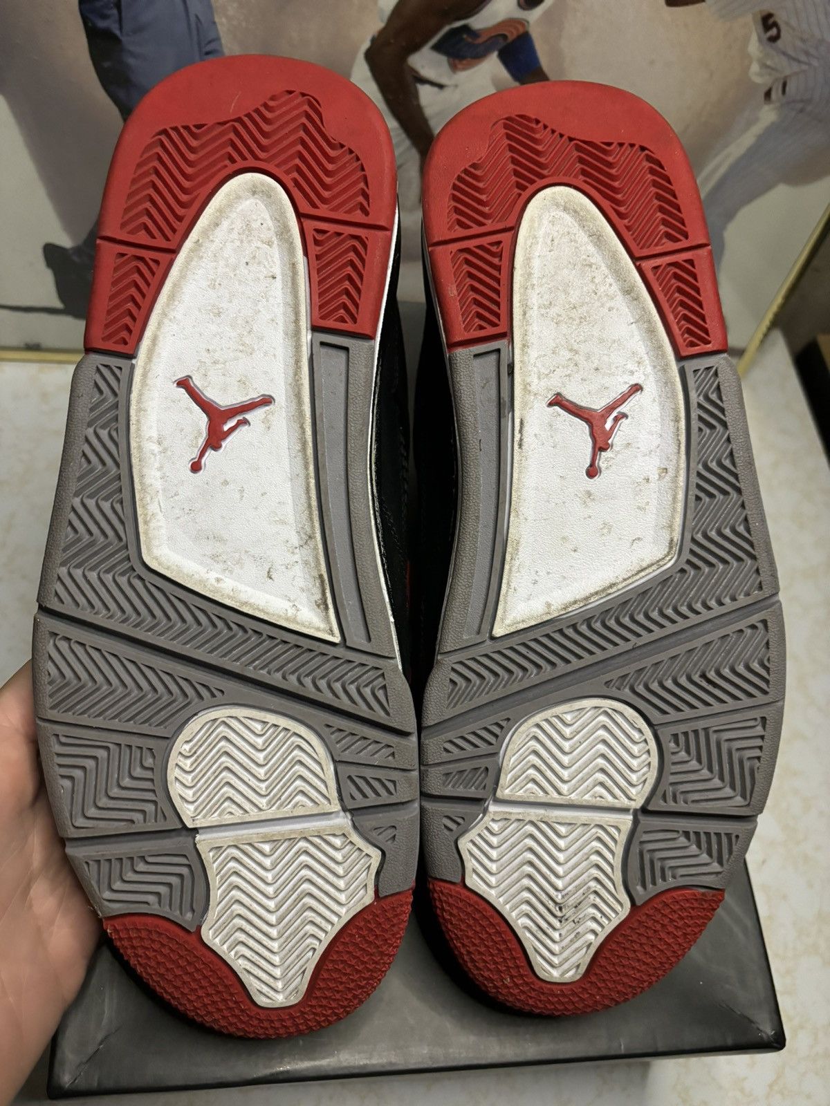 Jordan Brand Jordan Retro 4 ‘Bred’ Size US 10 / EU 43 - 5 Thumbnail