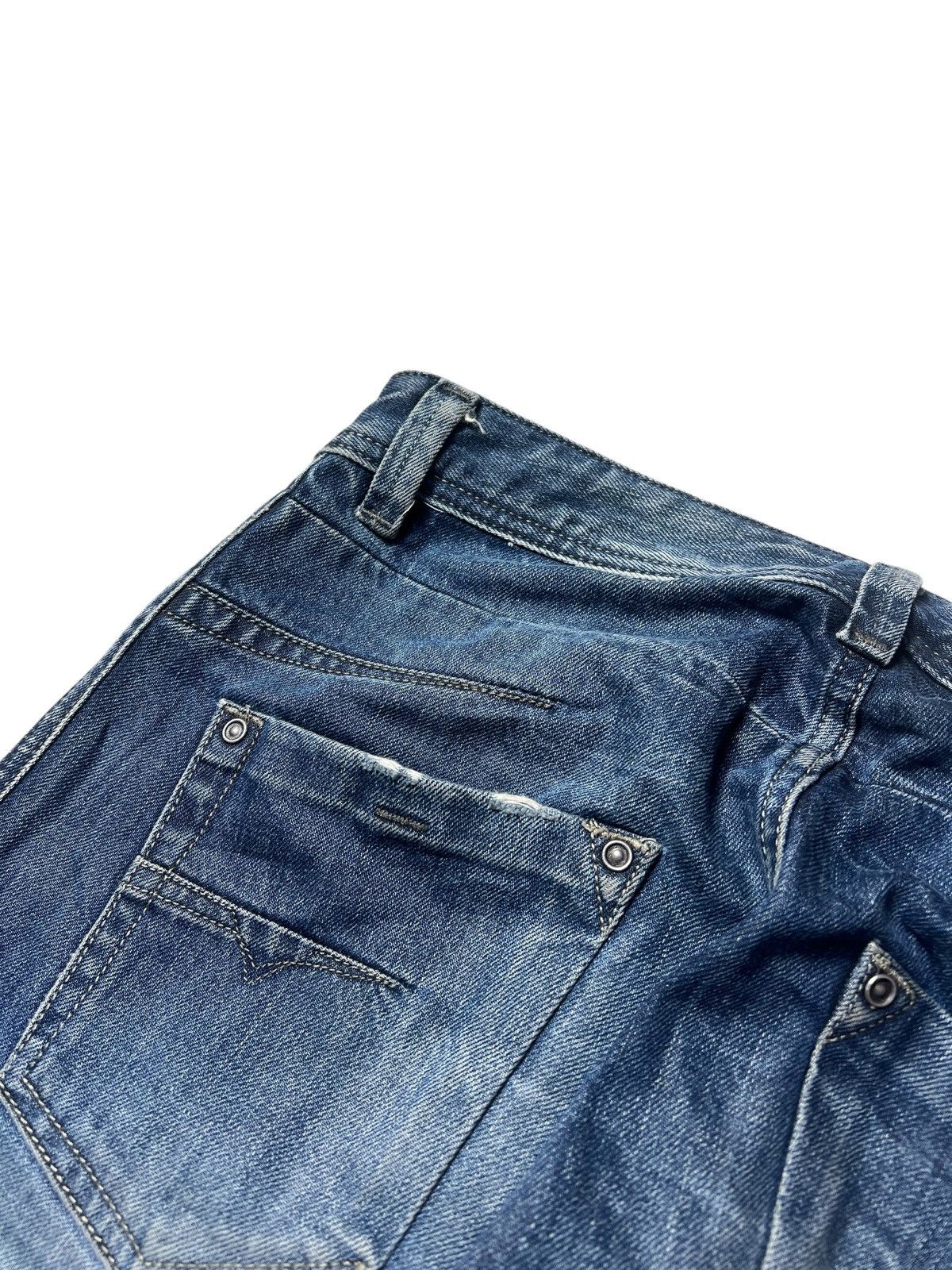 Diesel Diesel Darron Clawn Mark Washed Button Pants Size US 29 - 14 Thumbnail