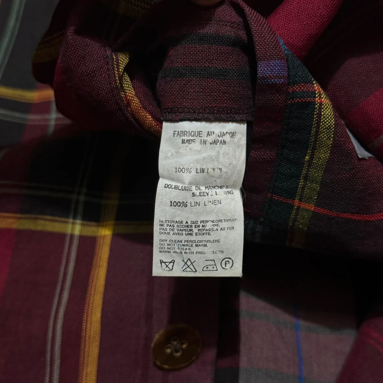 Yohji Yamamoto S/S 05 Yohji Yamamoto checked runway blazer Size 54R - 8 Thumbnail