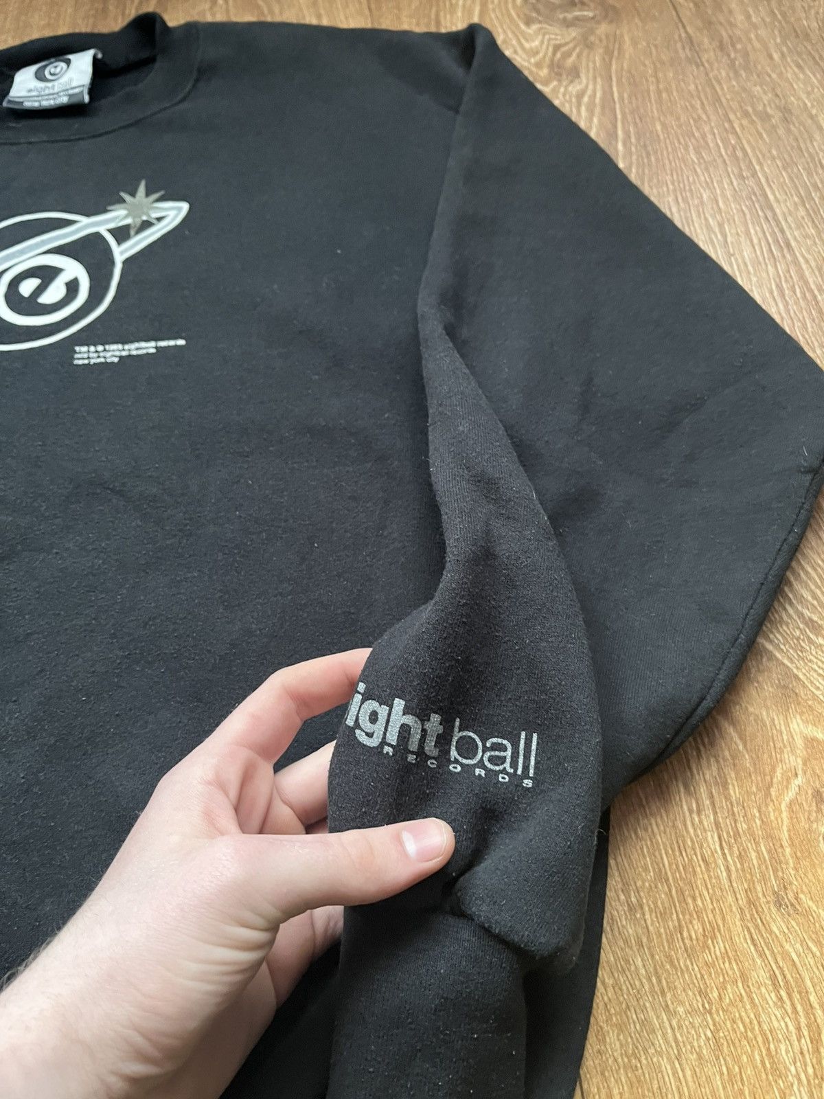 Other Vintage 90s EIGHTBALL RECORDS made in USA Size US M / EU 48-50 / 2 - 2 Thumbnail