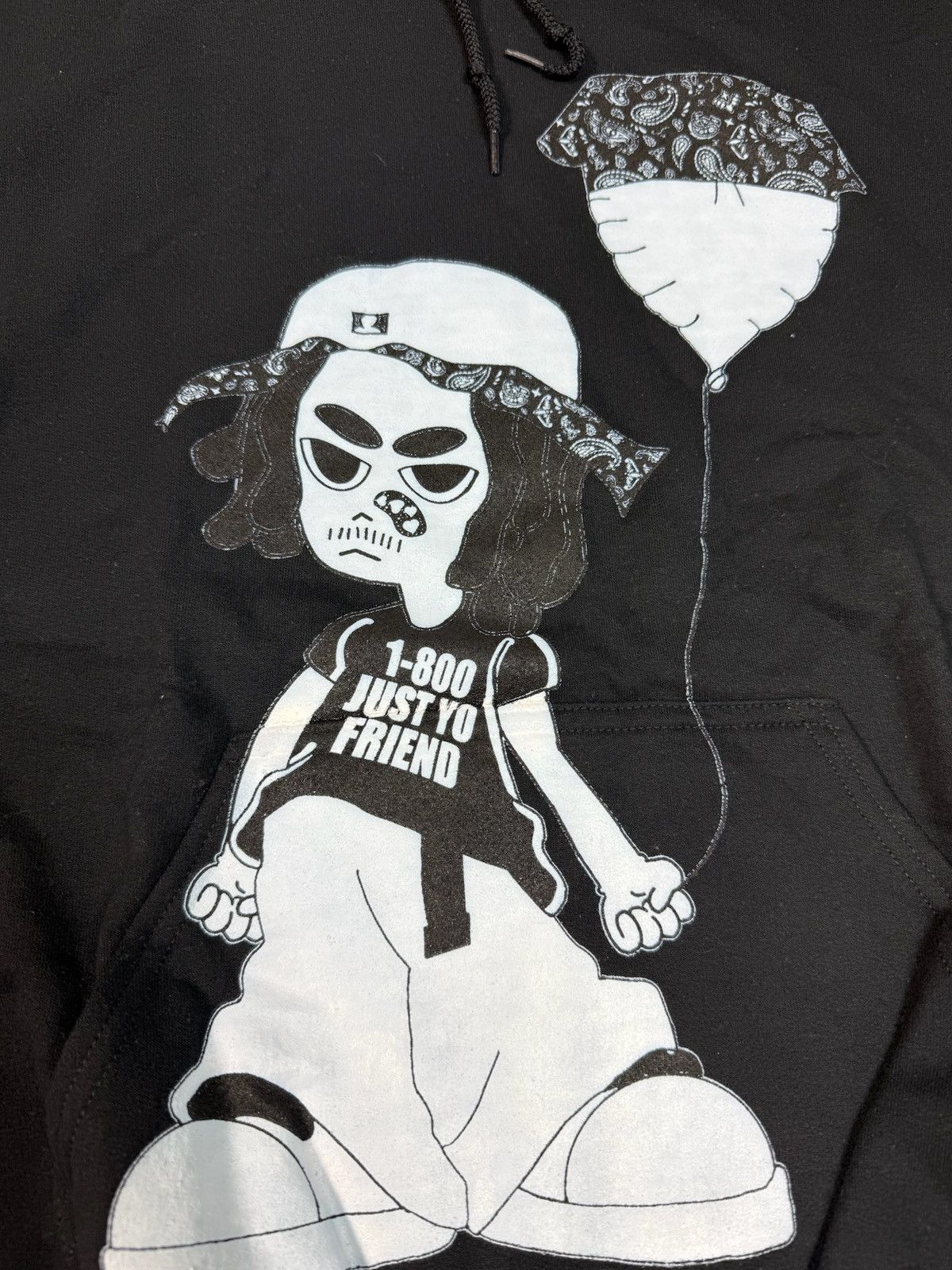 Band Tees × Rap Tees Eem Triplin Hoodie Black Medium Size US M / EU 48-50 / 2 - 3 Thumbnail