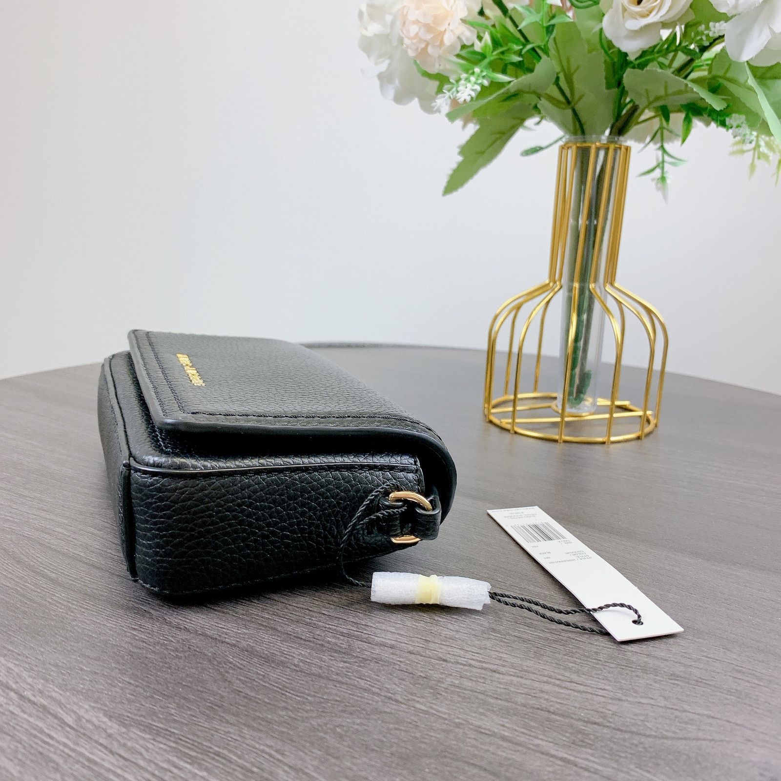 Marc Jacobs Marc Jacobs H107L01FA21 Mini Leather Crossbody Bag IN BLACK Size ONE SIZE - 4 Thumbnail