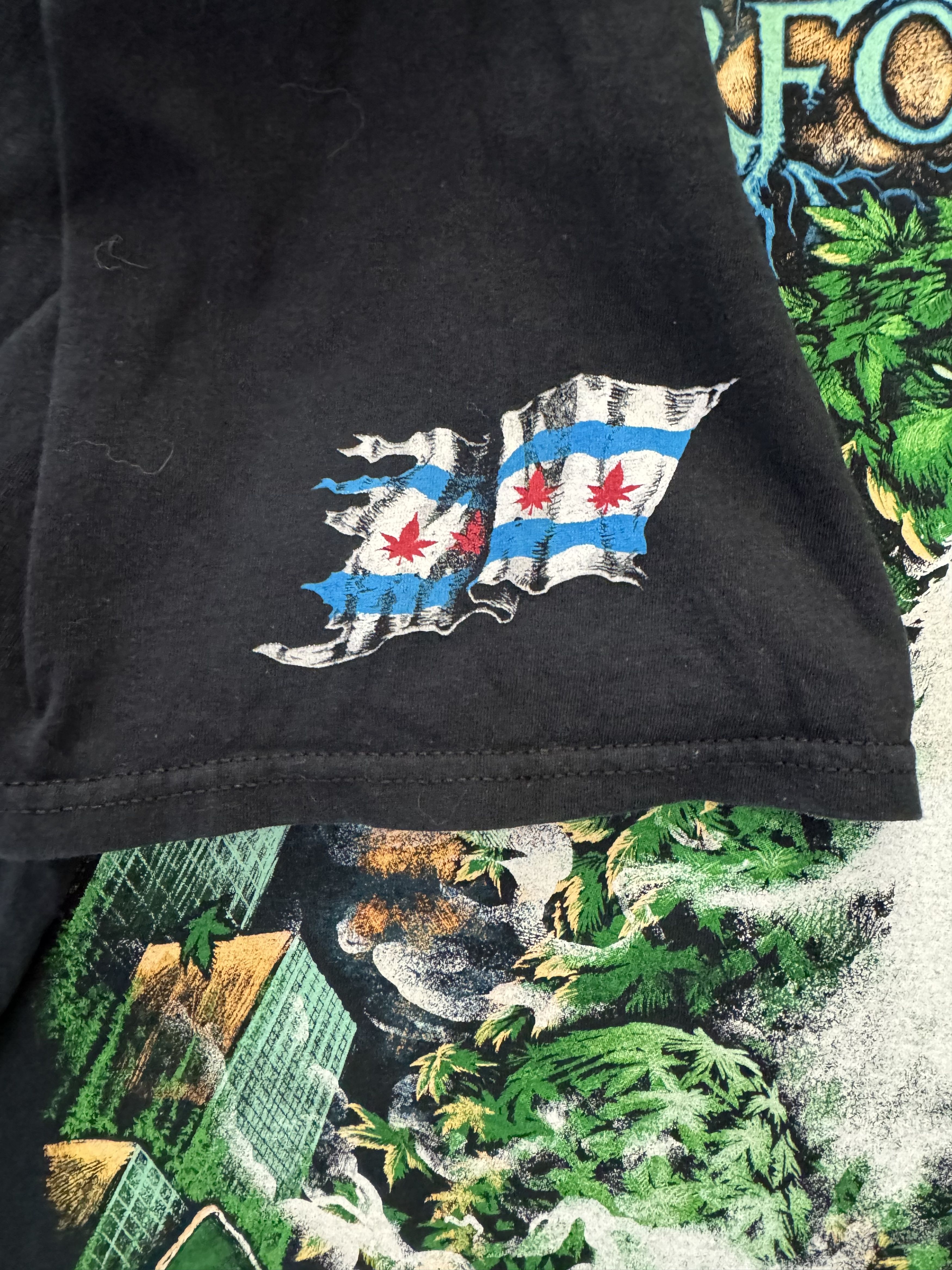 Band Tees × Fruit Of The Loom 2005 Warforged Chicago Weed Monster Band Tee Size US XL / EU 56 / 4 - 5 Thumbnail