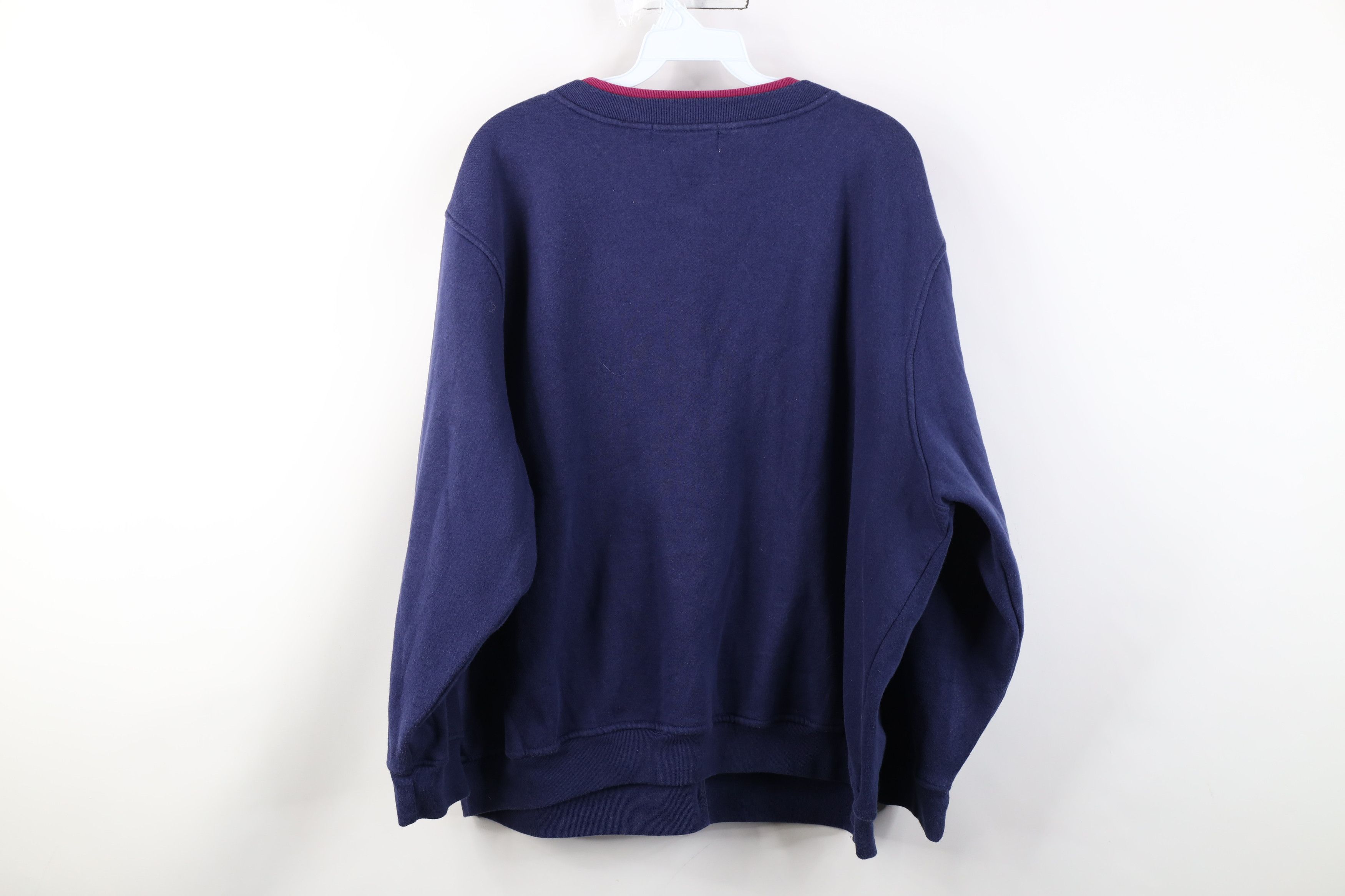 Vintage Vintage 90s Streetwear Embroidered Cardigan Sweatshirt Size XL / US 12-14 / IT 48-50 - 9 Thumbnail