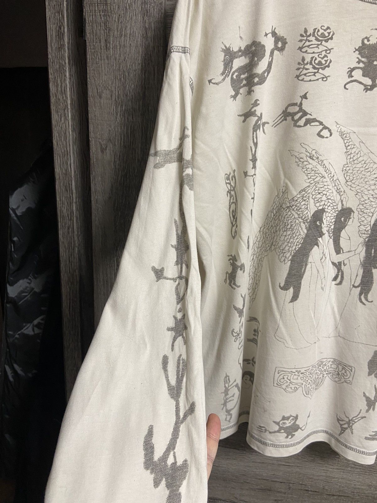 Drop Dead Drop Dead Long Sleeve Rare All Over Graphic Print Oli Sykes Size US L / EU 52-54 / 3 - 10 Thumbnail