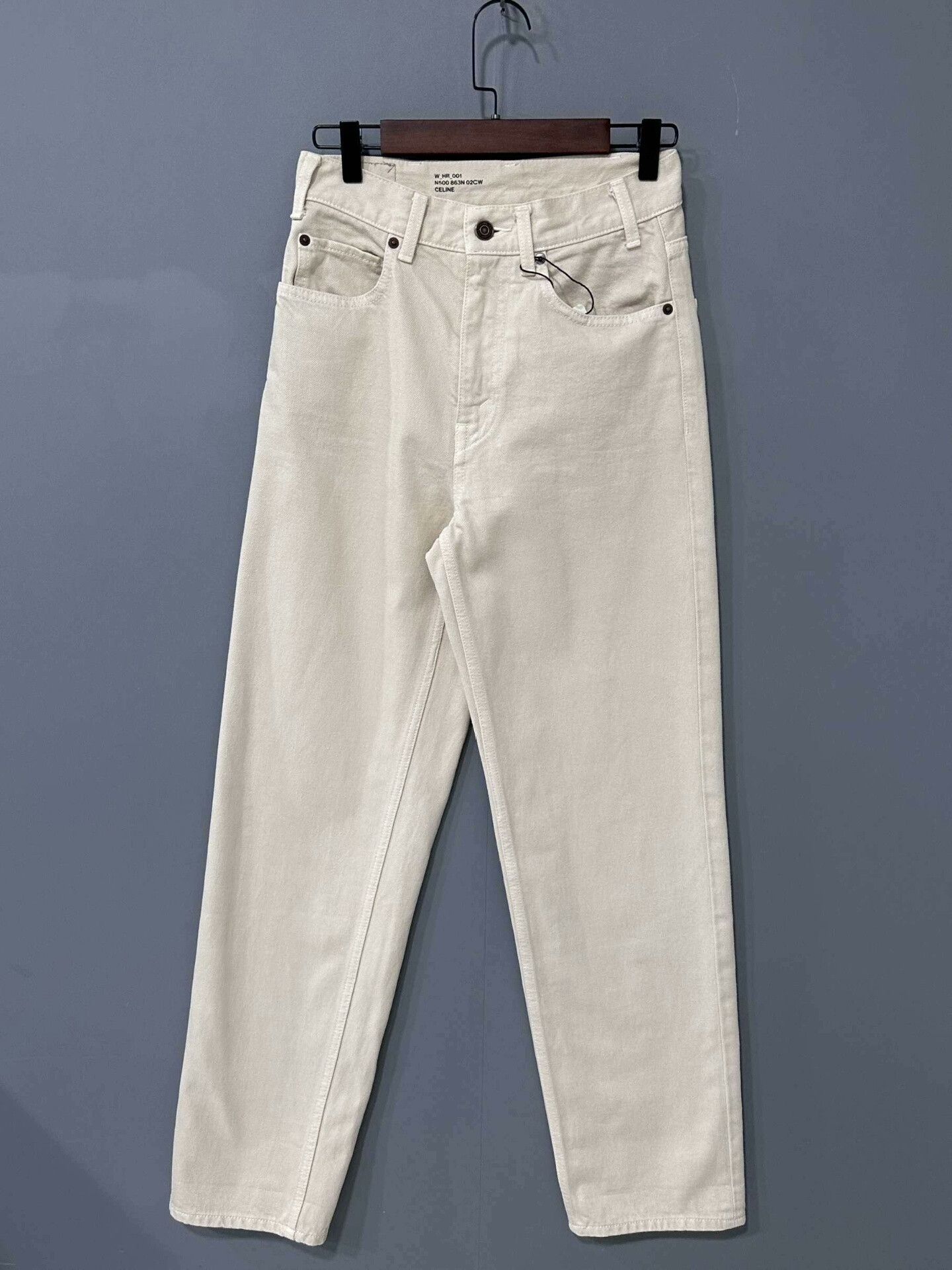 Celine Celine Denim White Jeans 26 Women Size 26" / US 2 / IT 38 - 1 Thumbnail