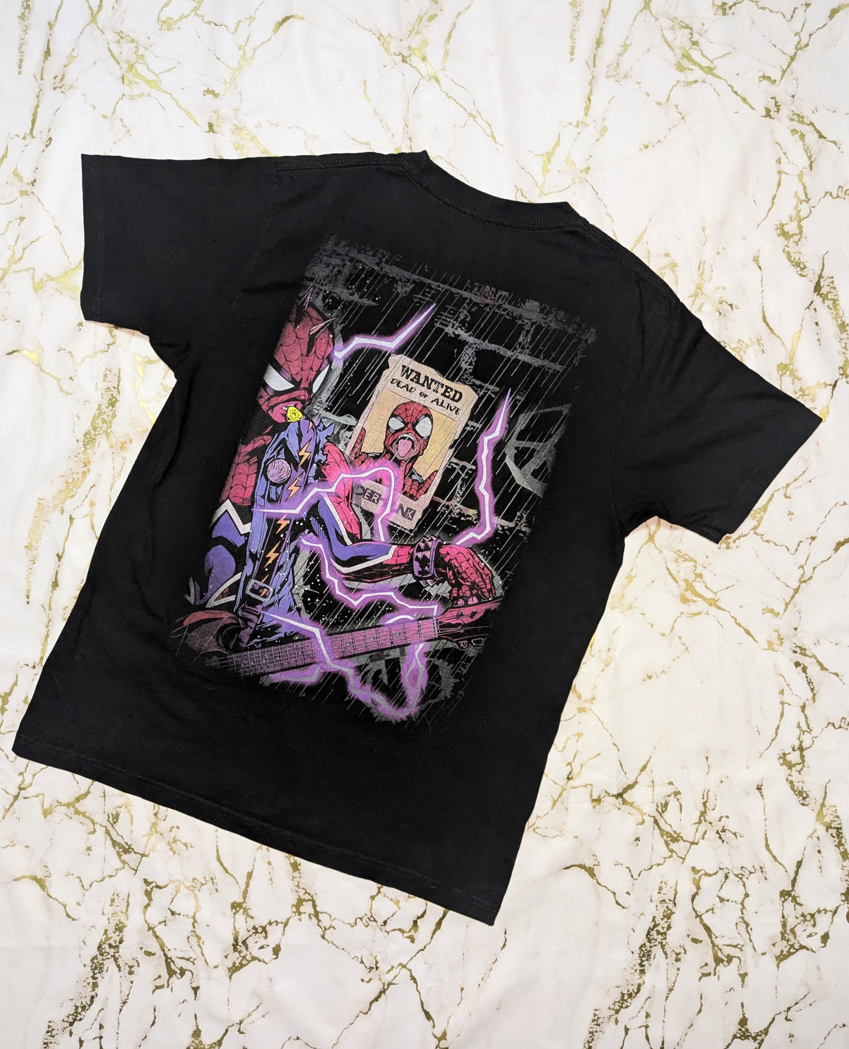 Marvel Comics Modern bootleg marvel Spiderman Spiderpunk shirt Size US L / EU 52-54 / 3 - 6 Thumbnail