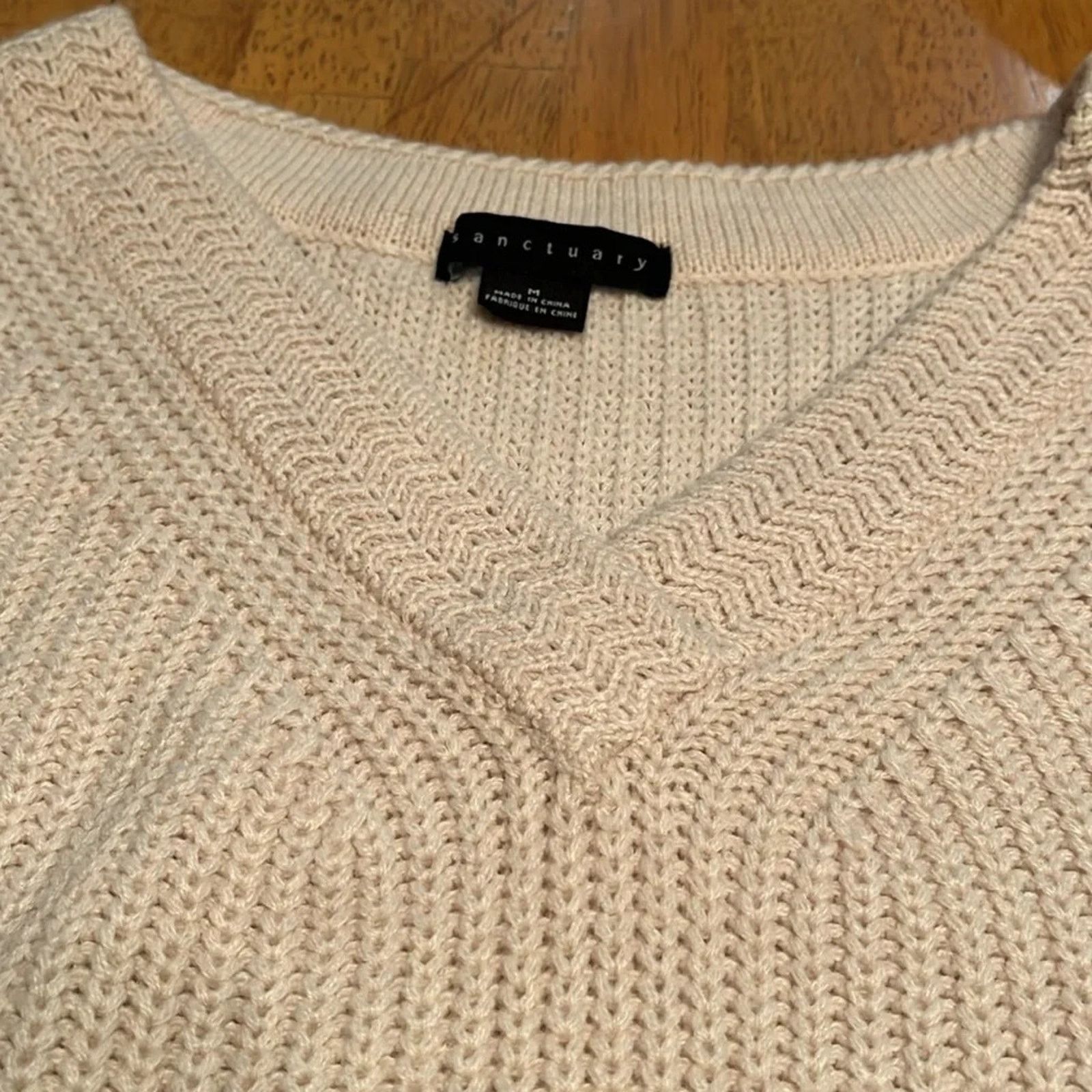 Sanctuary Sanctuary Austin stitch sweater, size Medium Size M / US 6-8 / IT 42-44 - 2 Thumbnail