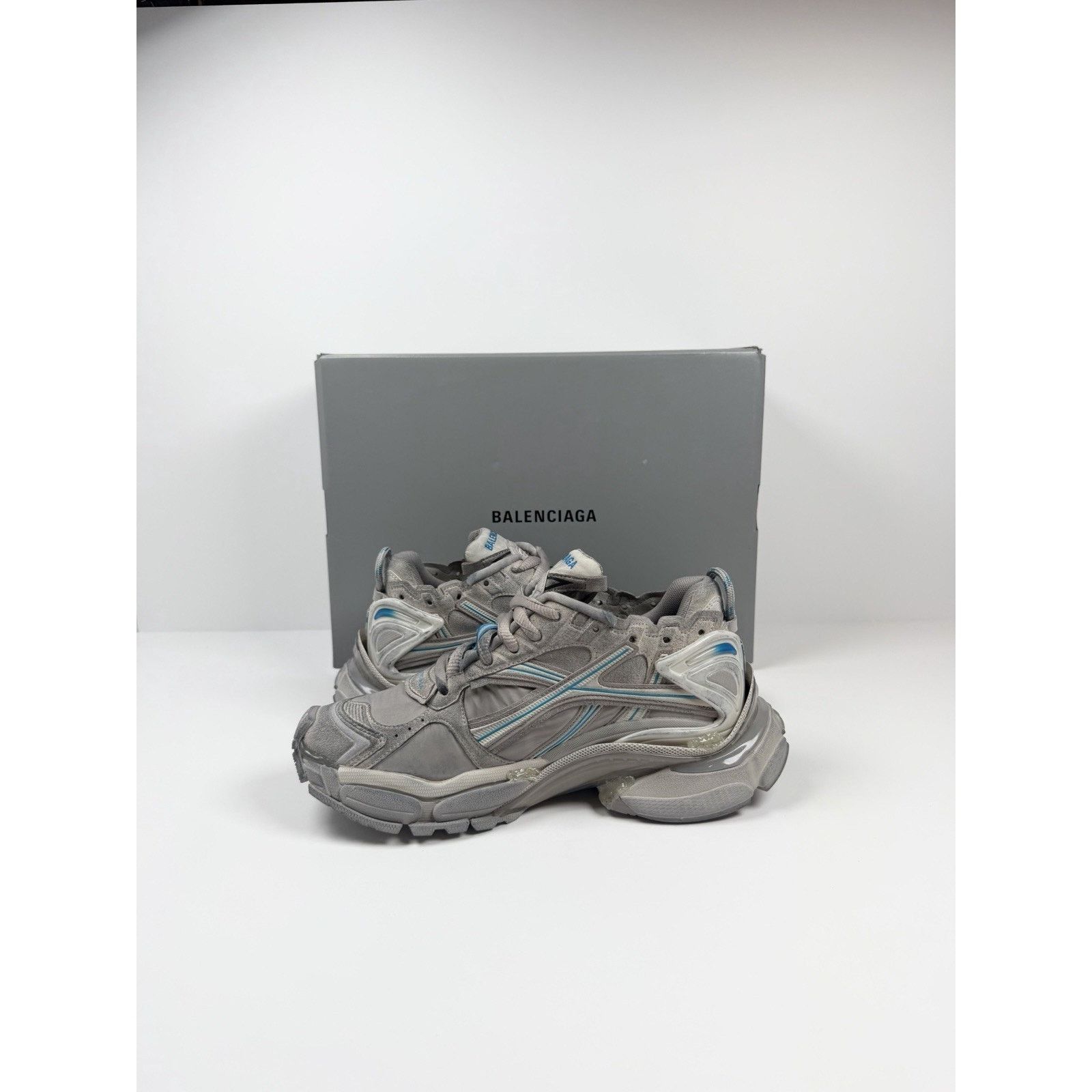 Balenciaga Size 39EU/9W - Balenciaga Runner Nylon Taupe NEW! Size US 9 / IT 39 - 6 Thumbnail