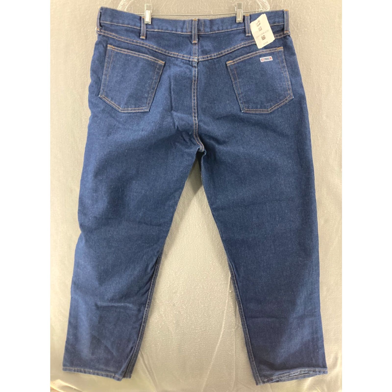 Denime Tyndale Jeans Adult Men 42x32 Blue Denim Cotton USA NWT Regular Straight Size US 42 / EU 58 - 6 Thumbnail