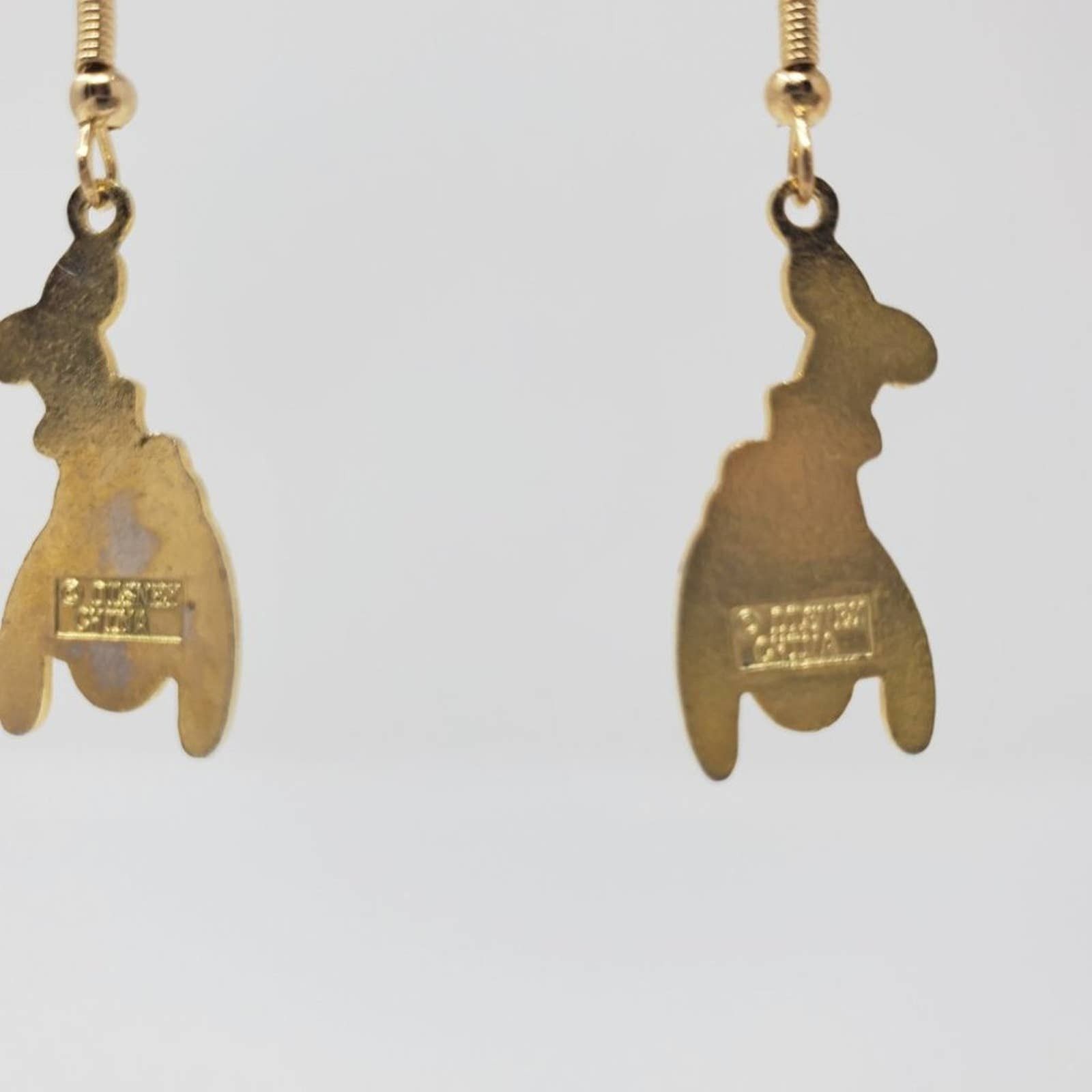 Disney Disney Goofy Classic Green Hat Enamel Dangle Earrings VTG Size ONE SIZE - 8 Thumbnail