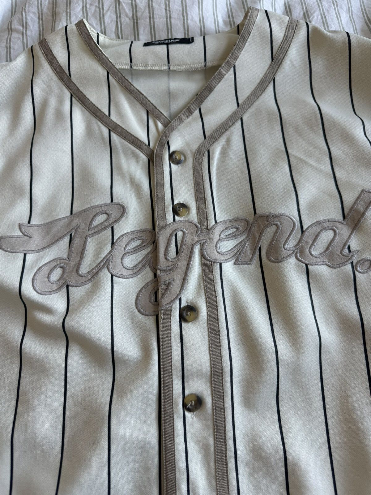 Pink Dolphin Pink Dolphin baseball jersey Size US L / EU 52-54 / 3 - 3 Thumbnail