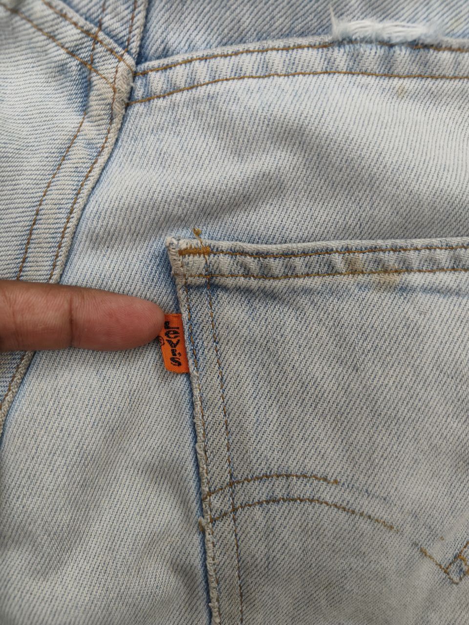 Levi's Vintage Levi's Orange Tab Distressed Denim Size US 29 - 8 Thumbnail