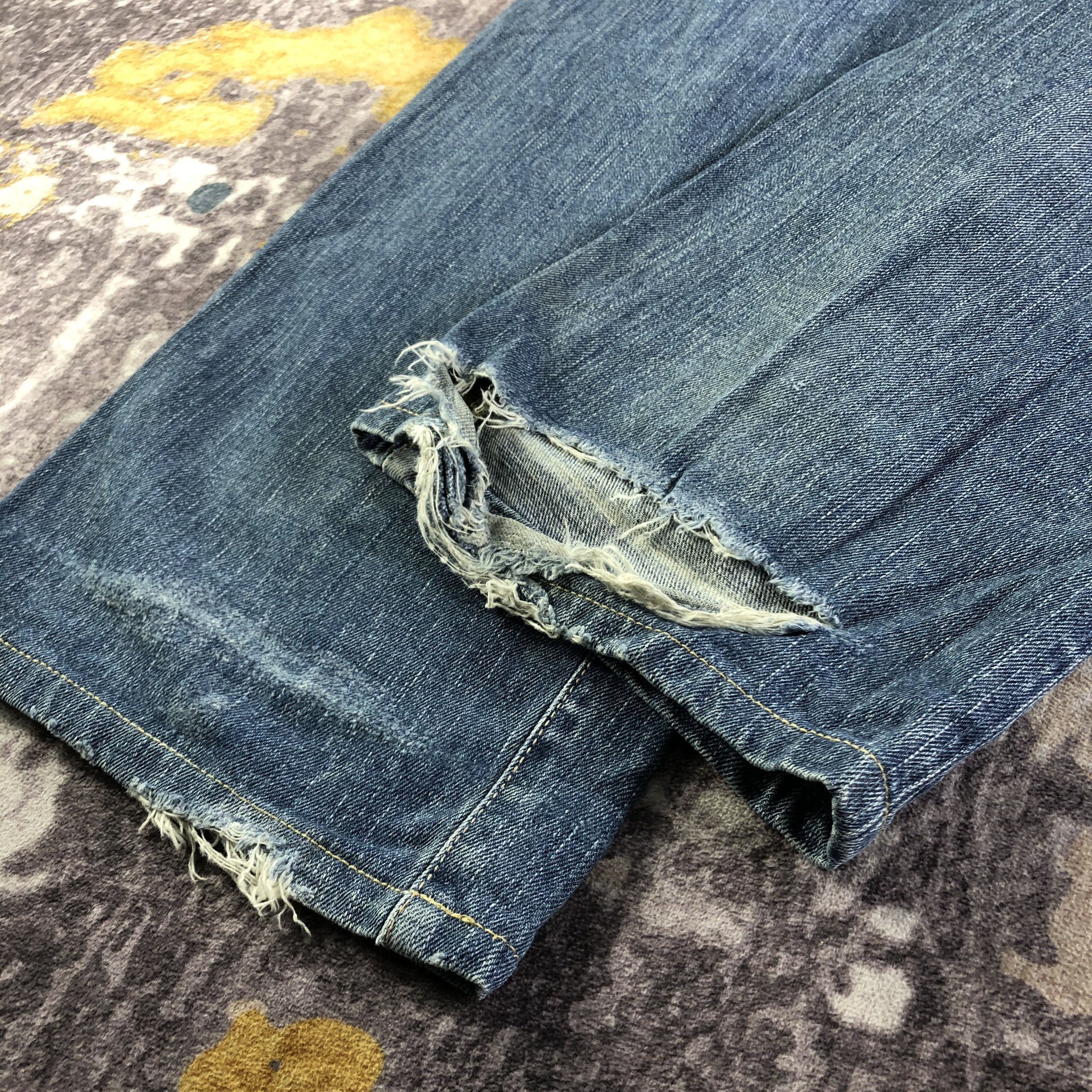 Edwin Vintage Blue Wash Edwin 505 Selvedge Jeans-JM3532 Size US 35 - 4 Thumbnail