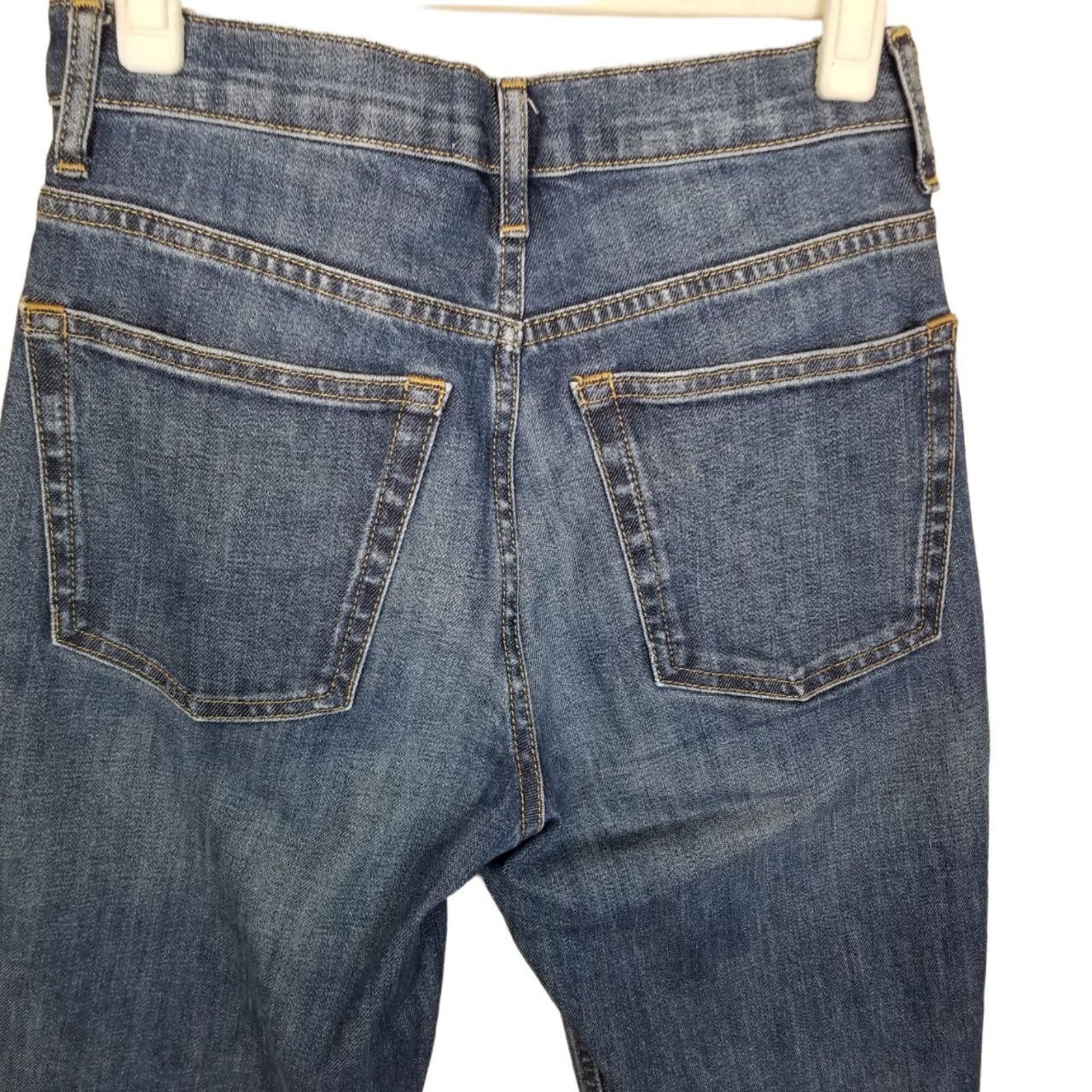 Everlane Everlane Womens The Cheeky Jeans Sz 24R Mid Rise Straight Le Size 25" / US 0 / IT 36 - 8 Thumbnail