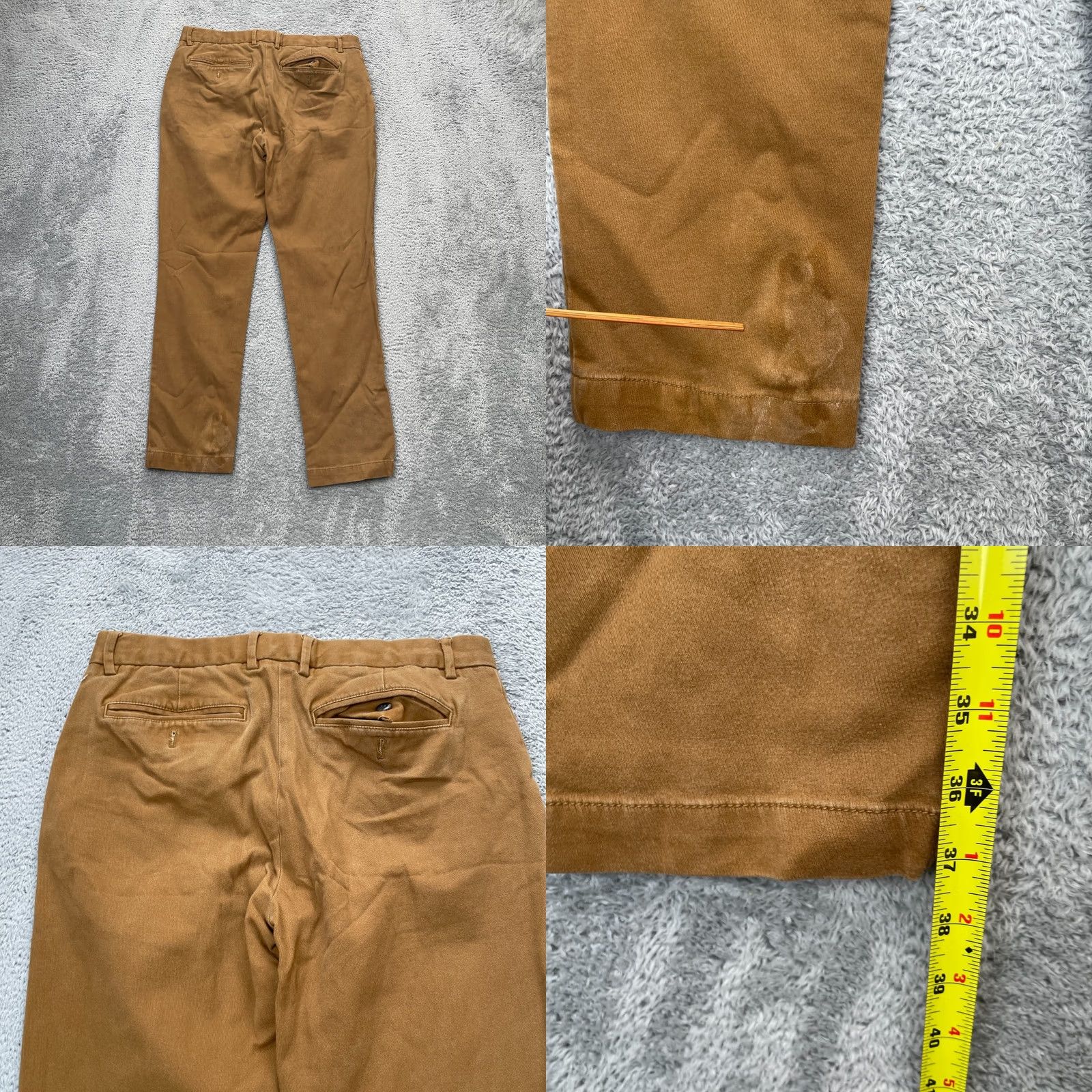 Banana Republic Banana Republic Pants Mens 32x32 Chino Cotton Stretch Straight Leg Casual Workwear 32 Brown Mens Size US 32 / EU 48 - 8 Thumbnail
