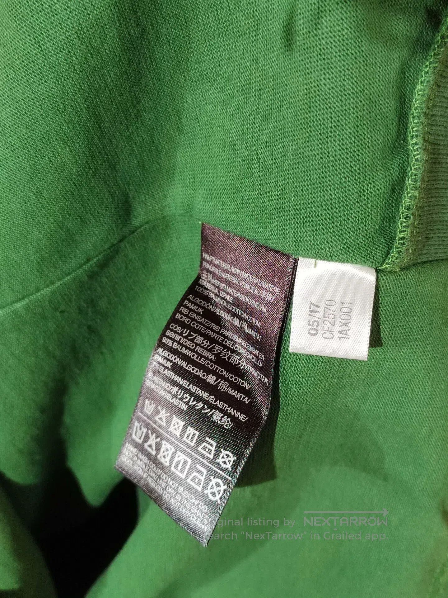 Y-3 Y-3 Green Long Sleeve Sweatshirt. Size US M / EU 48-50 / 2 - 6 Thumbnail