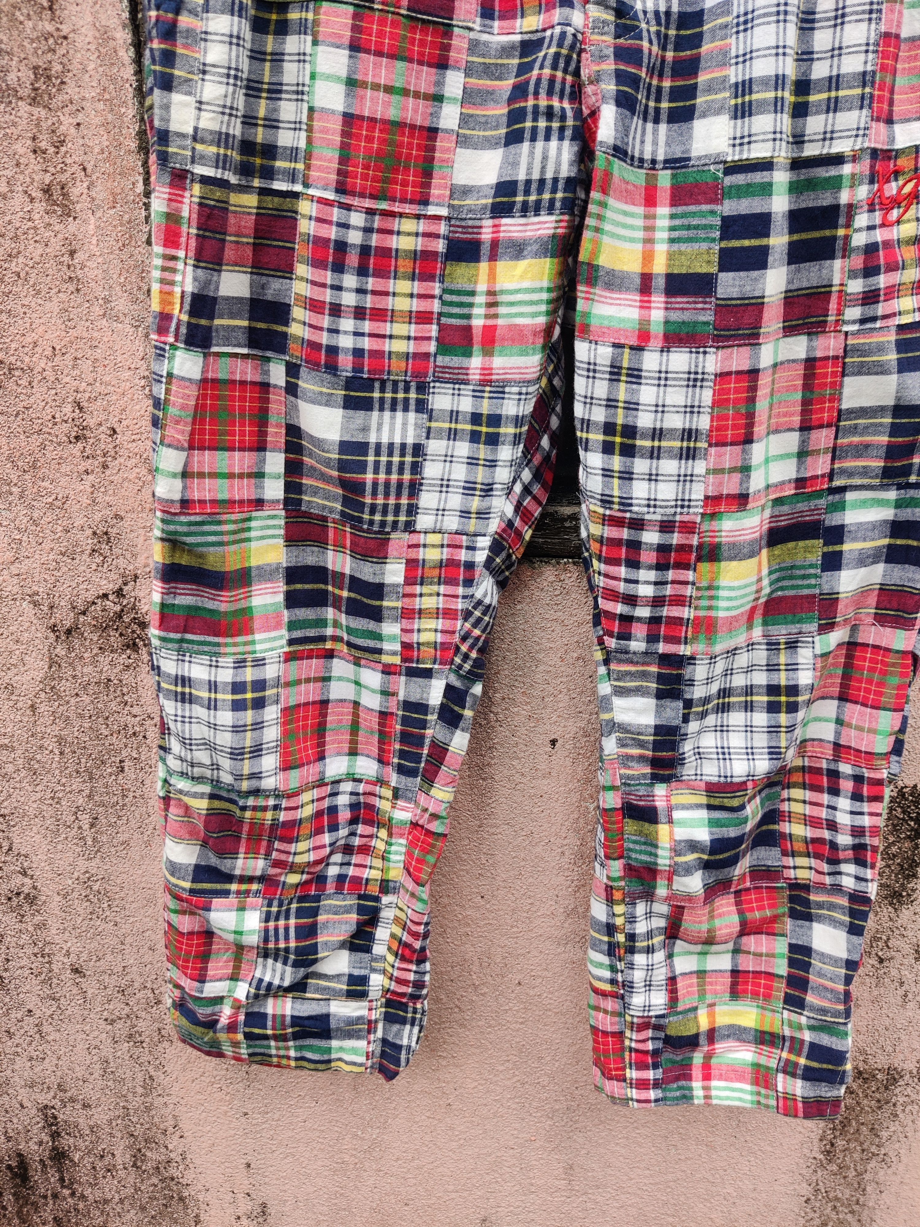 Japanese Brand Vintage X-Girl Blondie Patchwork Pants Size US 30 / EU 46 - 4 Thumbnail