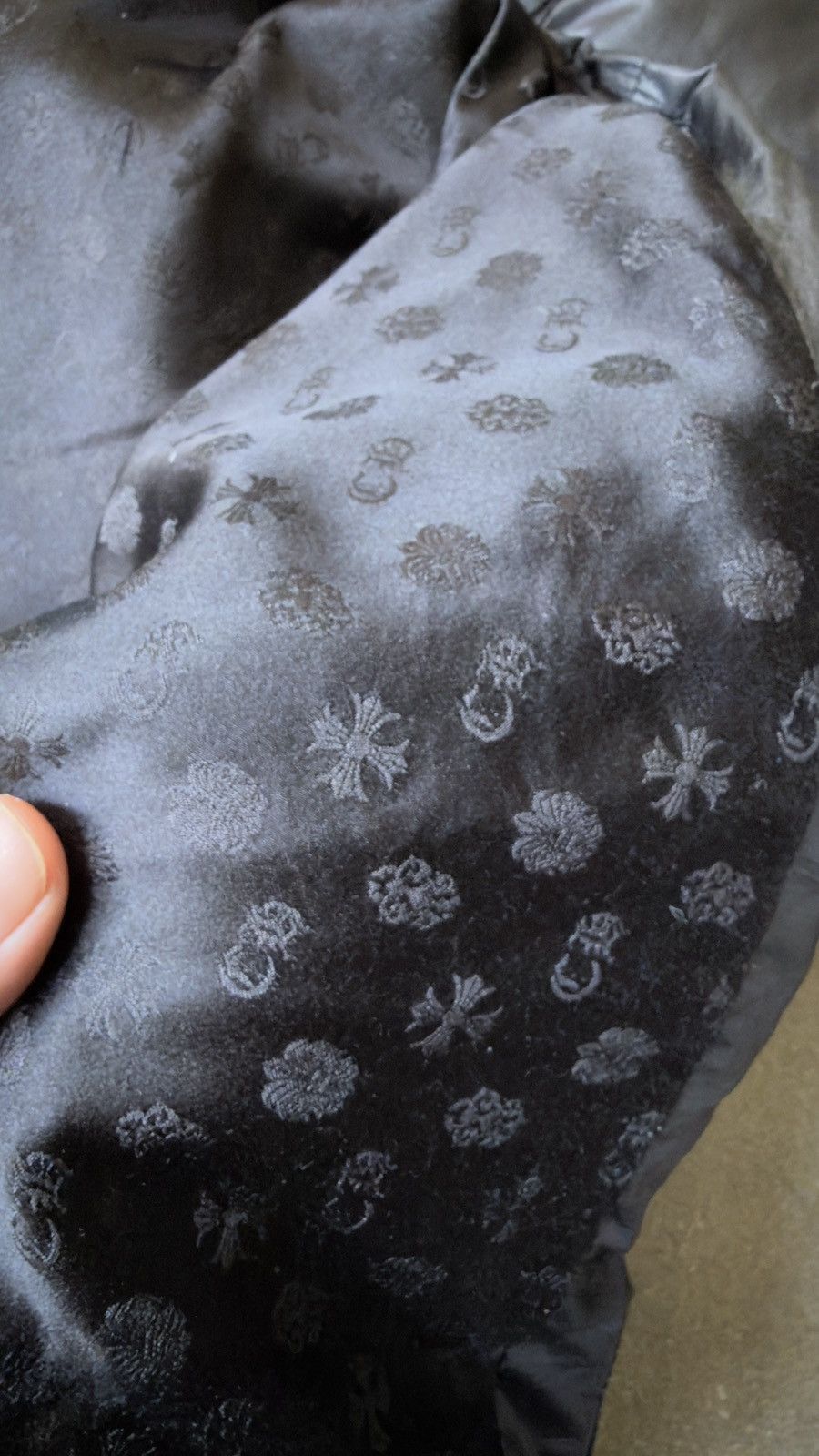 Chrome Hearts RARE! Chrome Hearts Black Puffer Jacket Size US XL / EU 56 / 4 - 13 Thumbnail