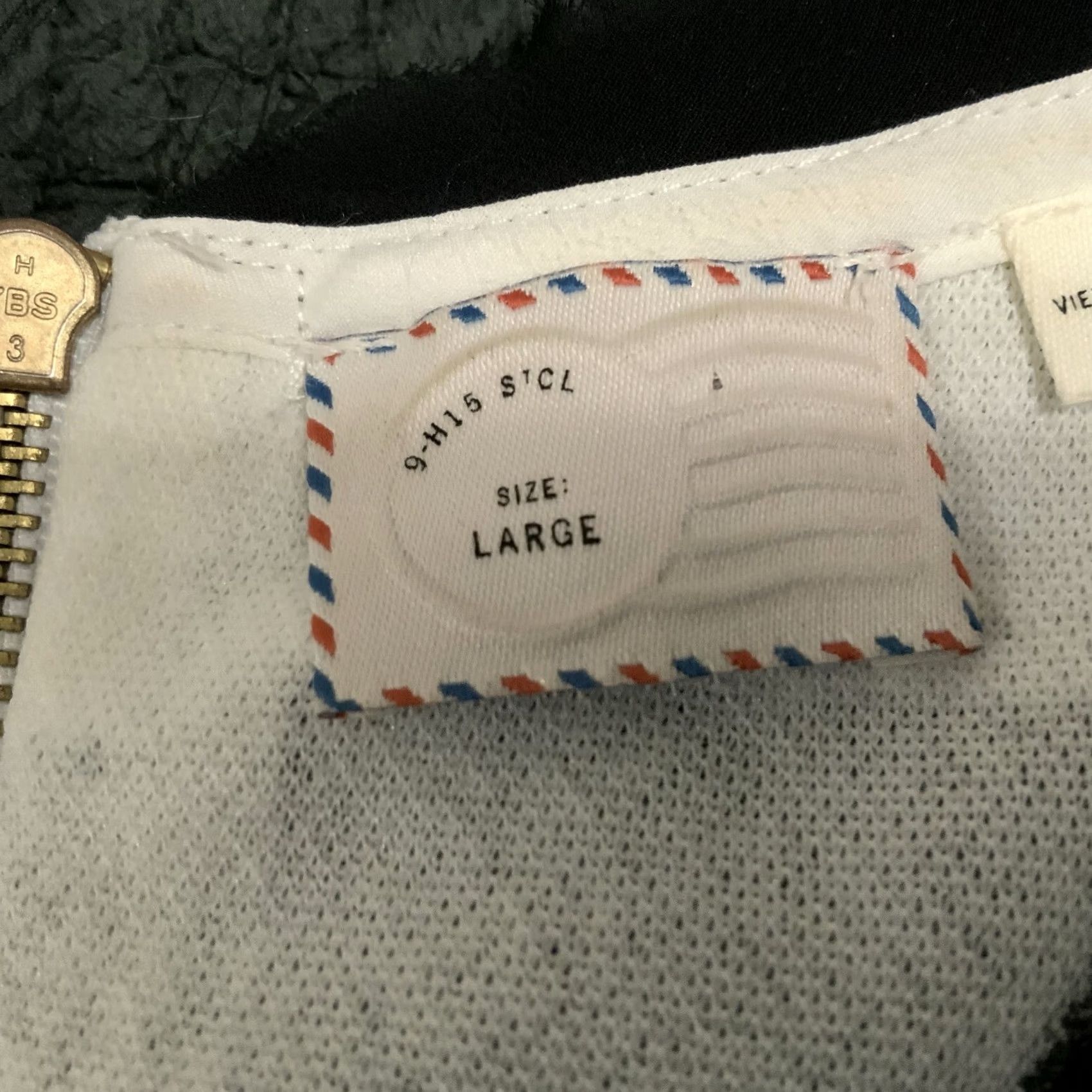 Anthropologie Anthropologie 9 His S'CL Top L Multicolor Geometric Sleeveless Casual Blouse Womens Size L / US 10 / IT 46 - 5 Thumbnail