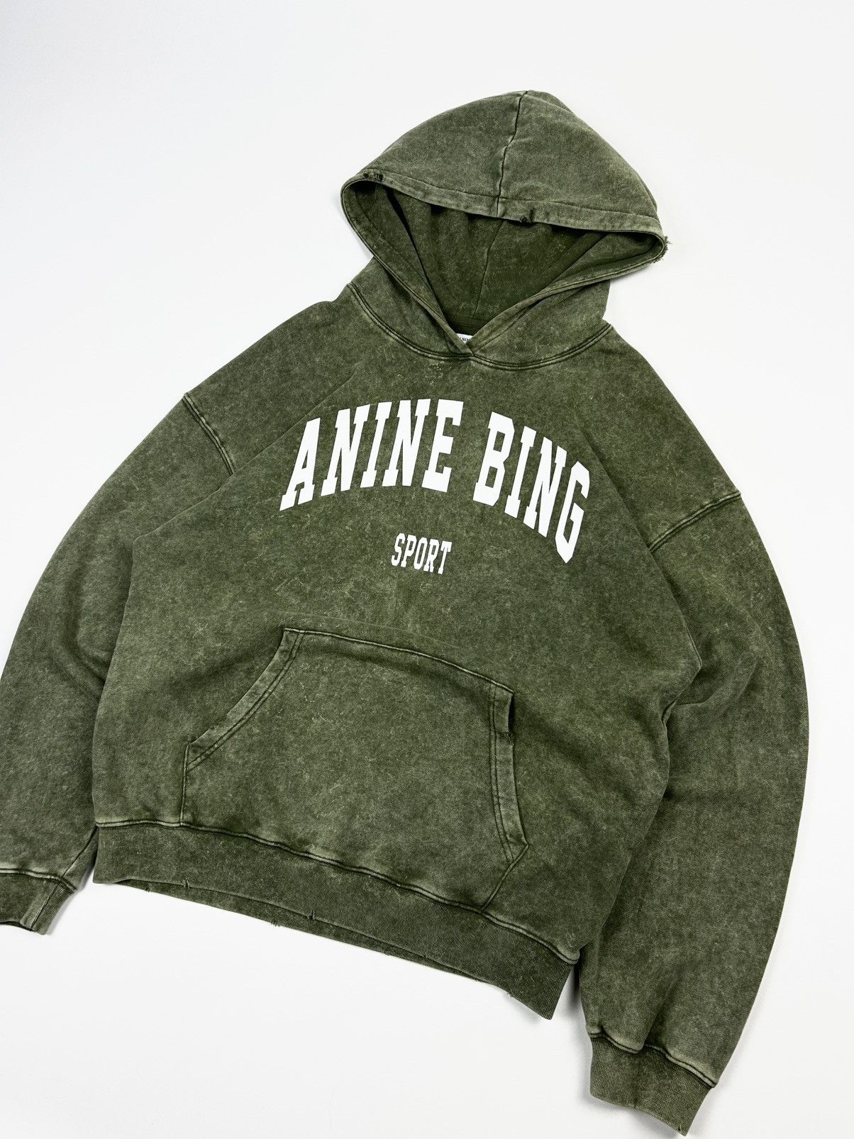 Anine Bing Anine Bing Faded Hoodie Y2k Size L / US 10 / IT 46 - 2 Thumbnail