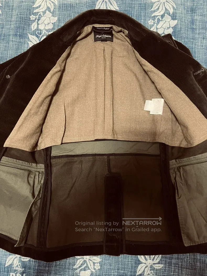 Nigel Cabourn Nigel Cabourn Cotton Stripe Jacket. Size US L / EU 52-54 / 3 - 3 Thumbnail