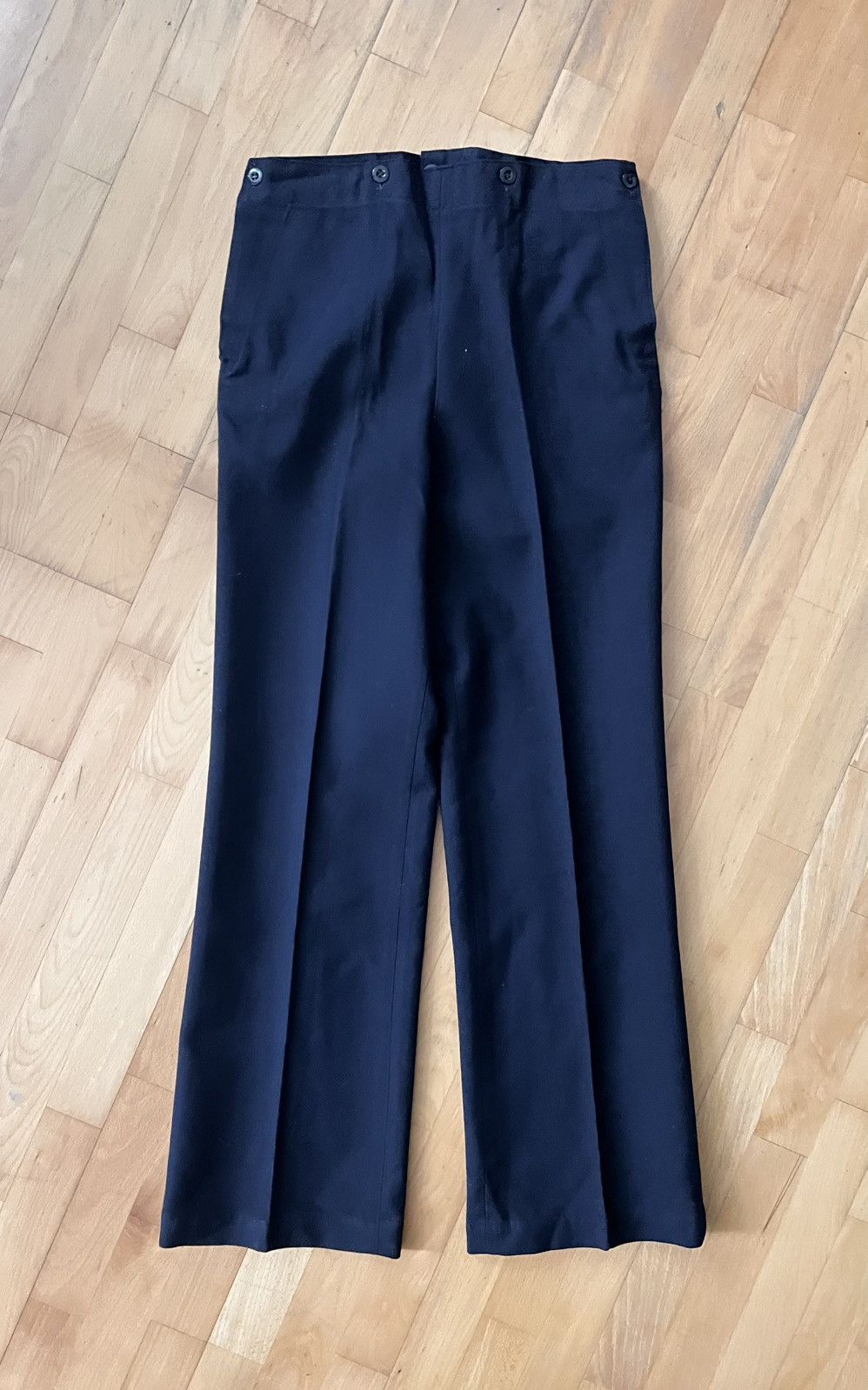 Vintage Vintage 1969 sailor wool trousers Size US 32 / EU 48 - 1 Thumbnail