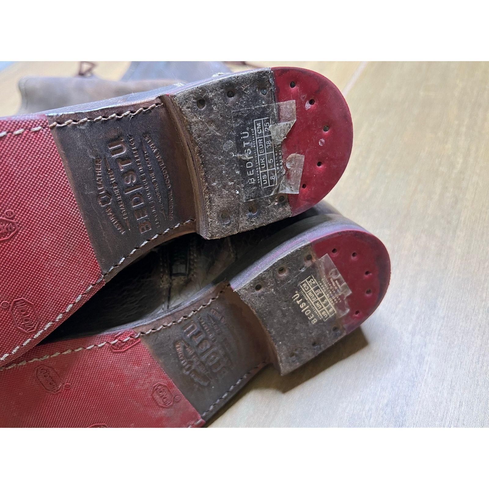 Bed Stu BED STU Brown Lux Women Sz 8 Manchester Distress Leather Size US 8 / IT 38 - 15 Thumbnail