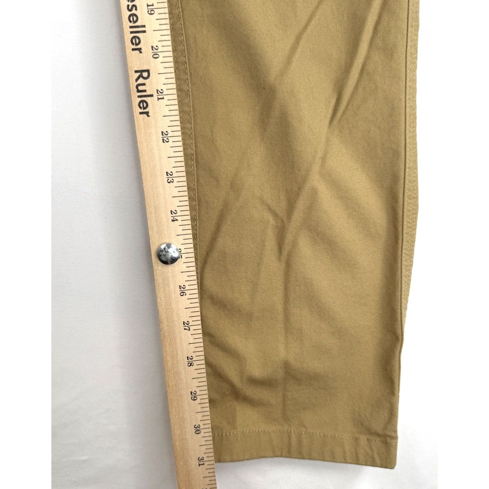 Howler Brothers Howler Brothers Pants Mens 30x31 Brown Frontside 5 Pocket Cordura Stretch Canvas Pants Regular Straight Brown 5-Pocket Frontside 30 Mens Size US 30 / EU 46 - 6 Thumbnail