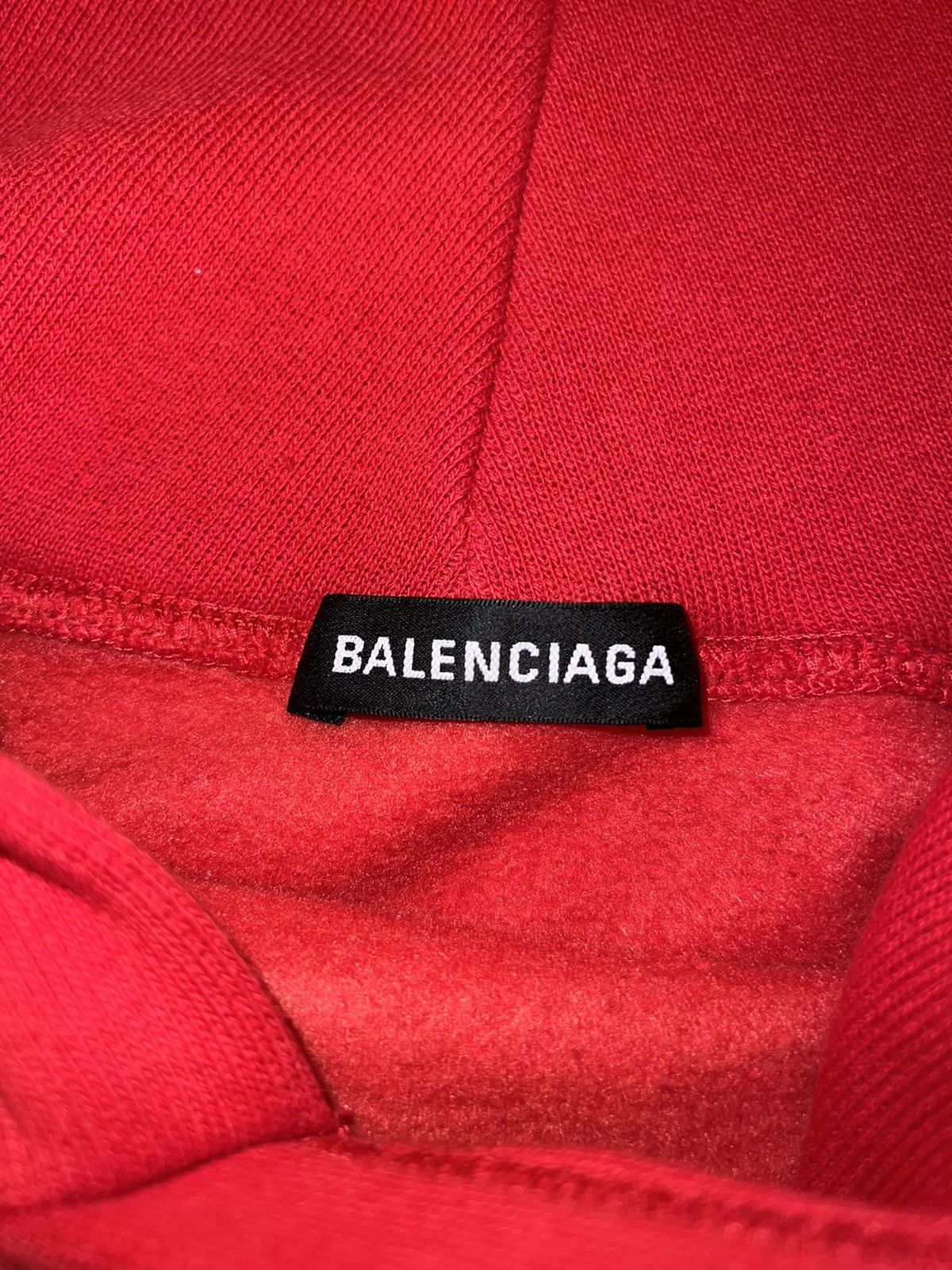 Balenciaga X WFP Hoodie Red