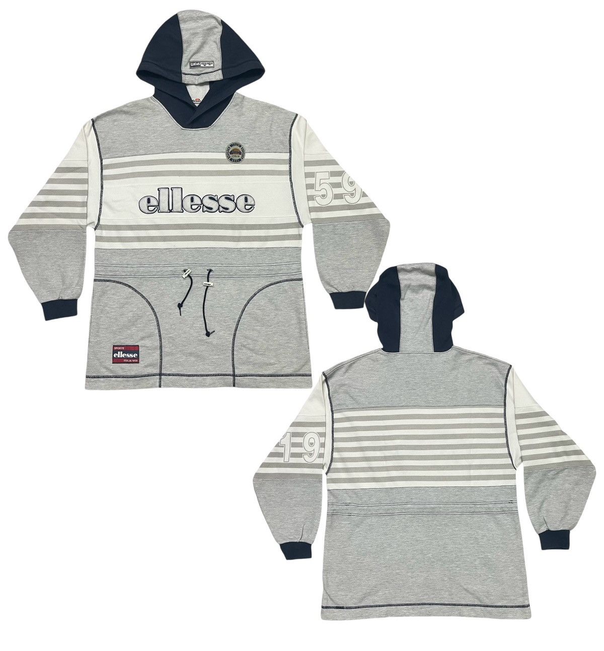 Ellesse 90s ELLESE HOODIE BIG LOGO OG STYLE DESIGN Size US L / EU 52-54 / 3 - 1 Thumbnail