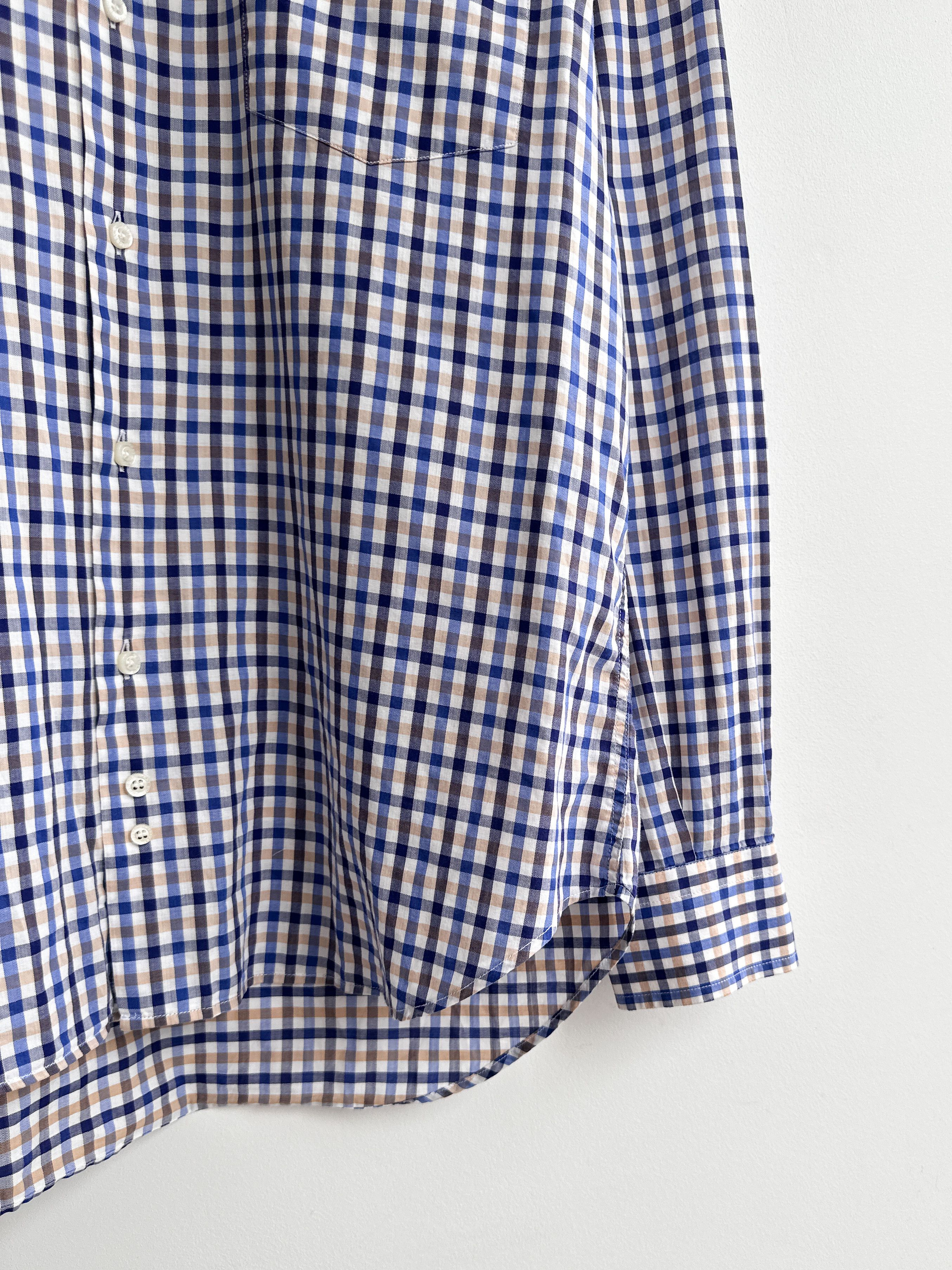 Burberry Burberry Check Button Up Shirt Size US M / EU 48-50 / 2 - 5 Thumbnail