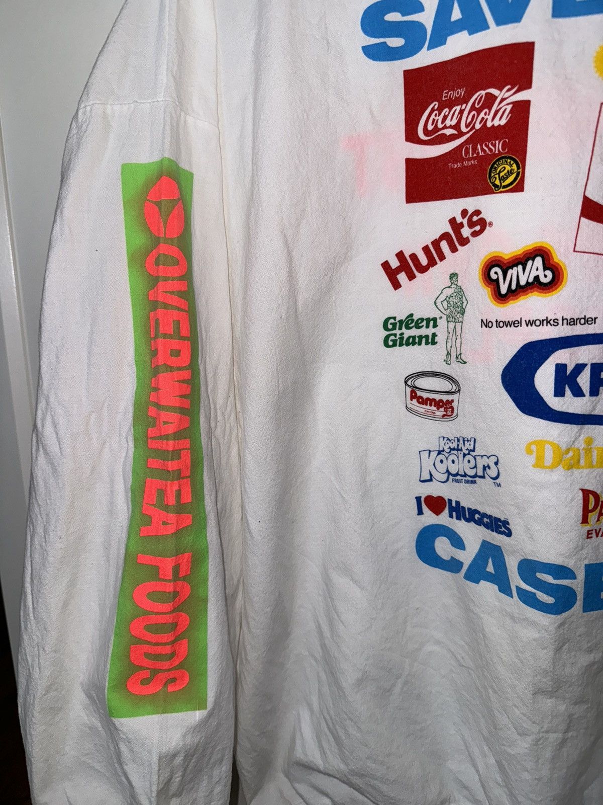 Vintage Vintage USA American sweatshirt 80s 90s y2k food contours Size US S / EU 44-46 / 1 - 5 Thumbnail
