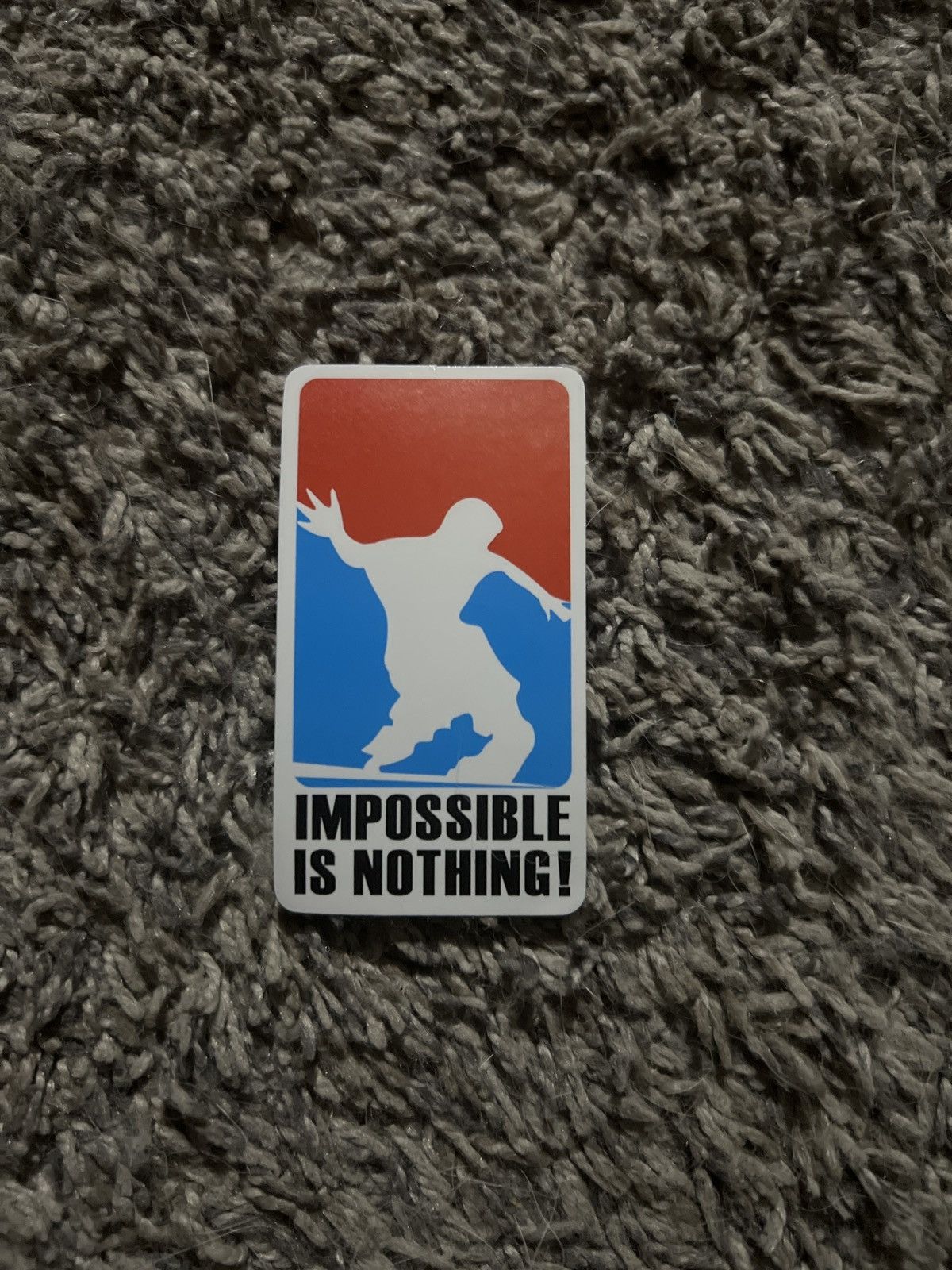 Hypebeast × Vintage Impossible Is Nothing! Sticker Size ONE SIZE - 1 Thumbnail